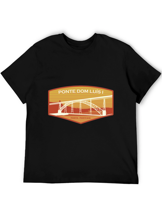 Ponte Dom Luís I T-Shirt - Porto Portugal Tee