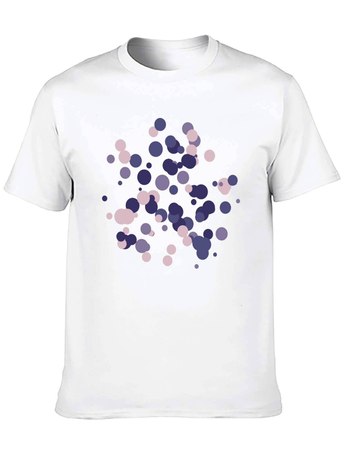 Abstract Polka Dot Graphic T-Shirt