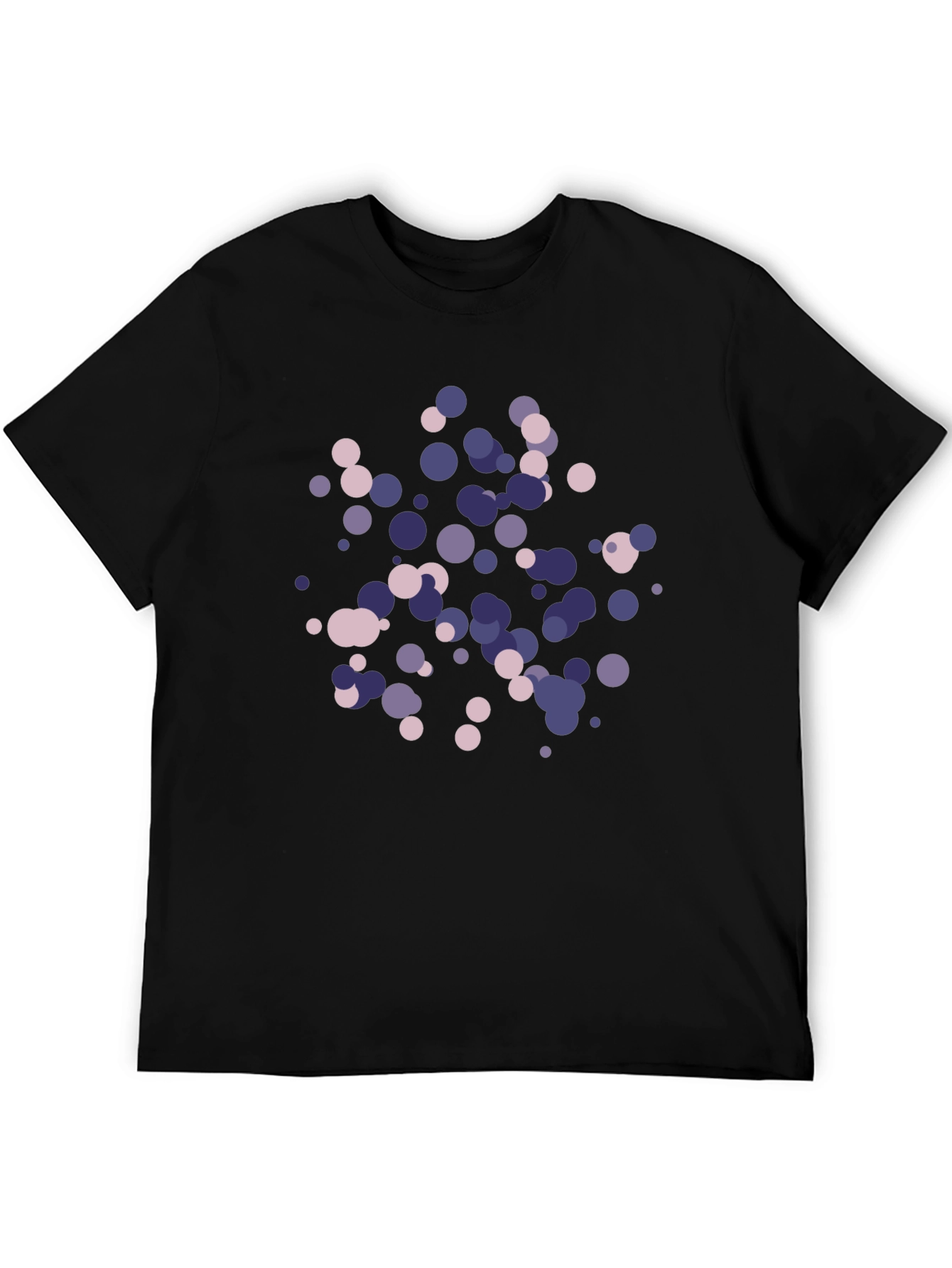 Abstract Polka Dot Graphic T-Shirt