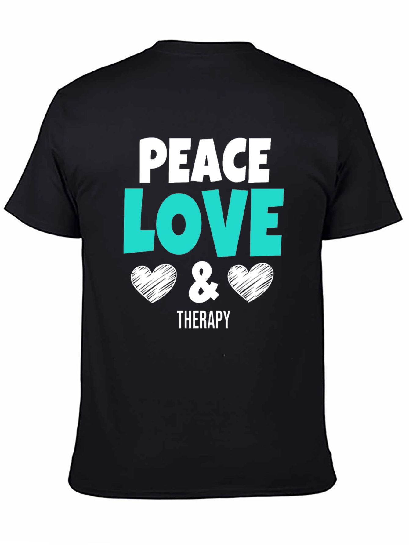 Peace Love Therapy Graphic T-Shirt