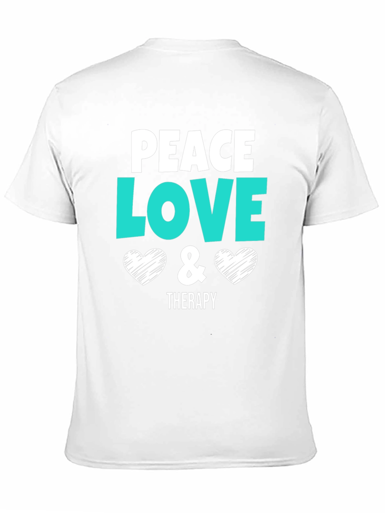 Peace Love Therapy Graphic T-Shirt
