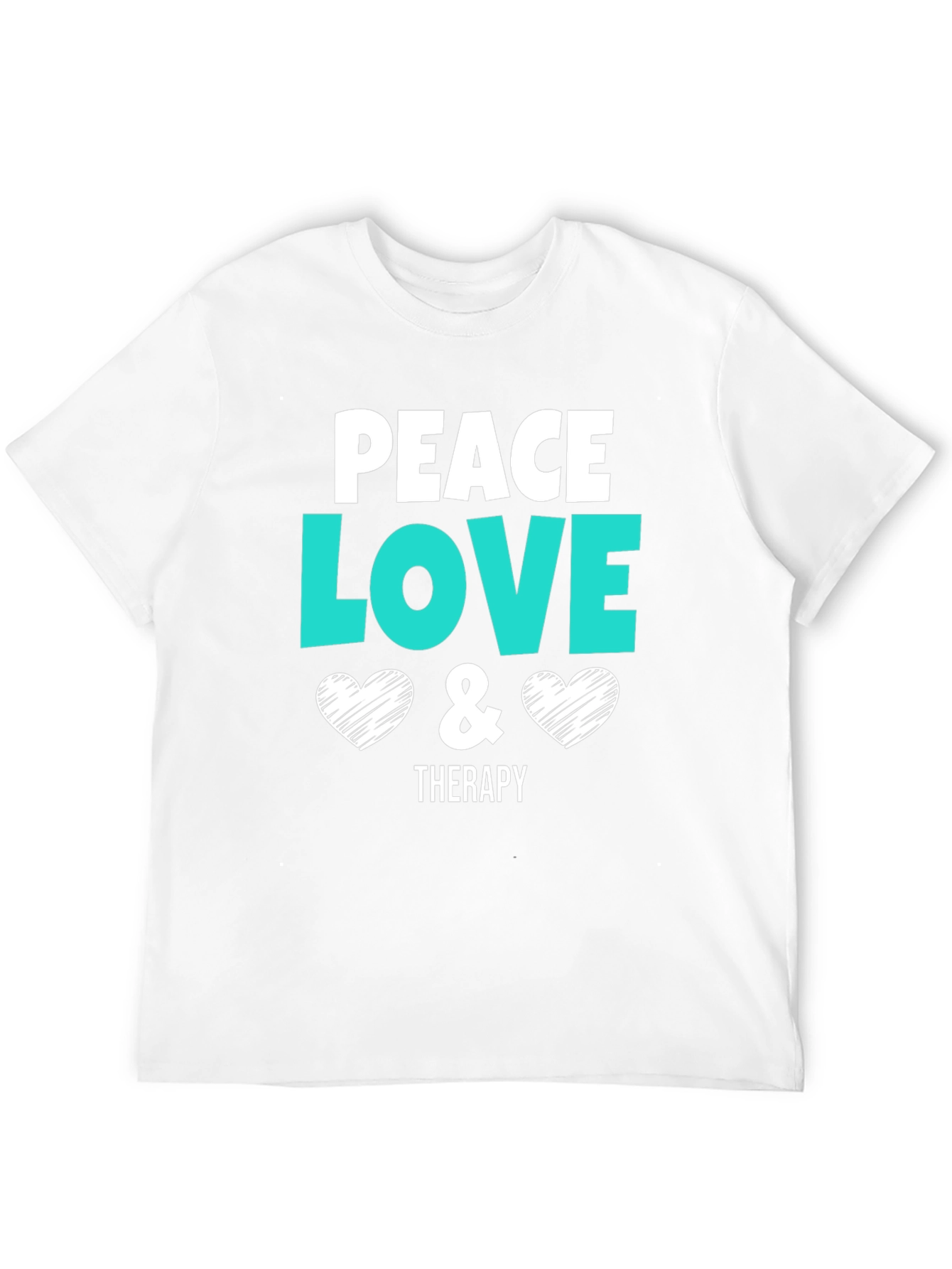 Peace Love Therapy Graphic T-Shirt