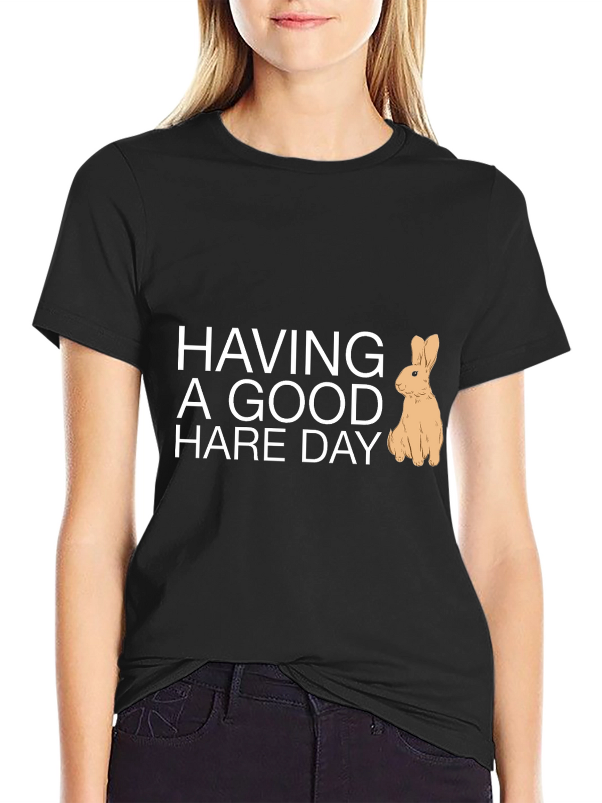 Having a Good Hare Day Graphic Tee