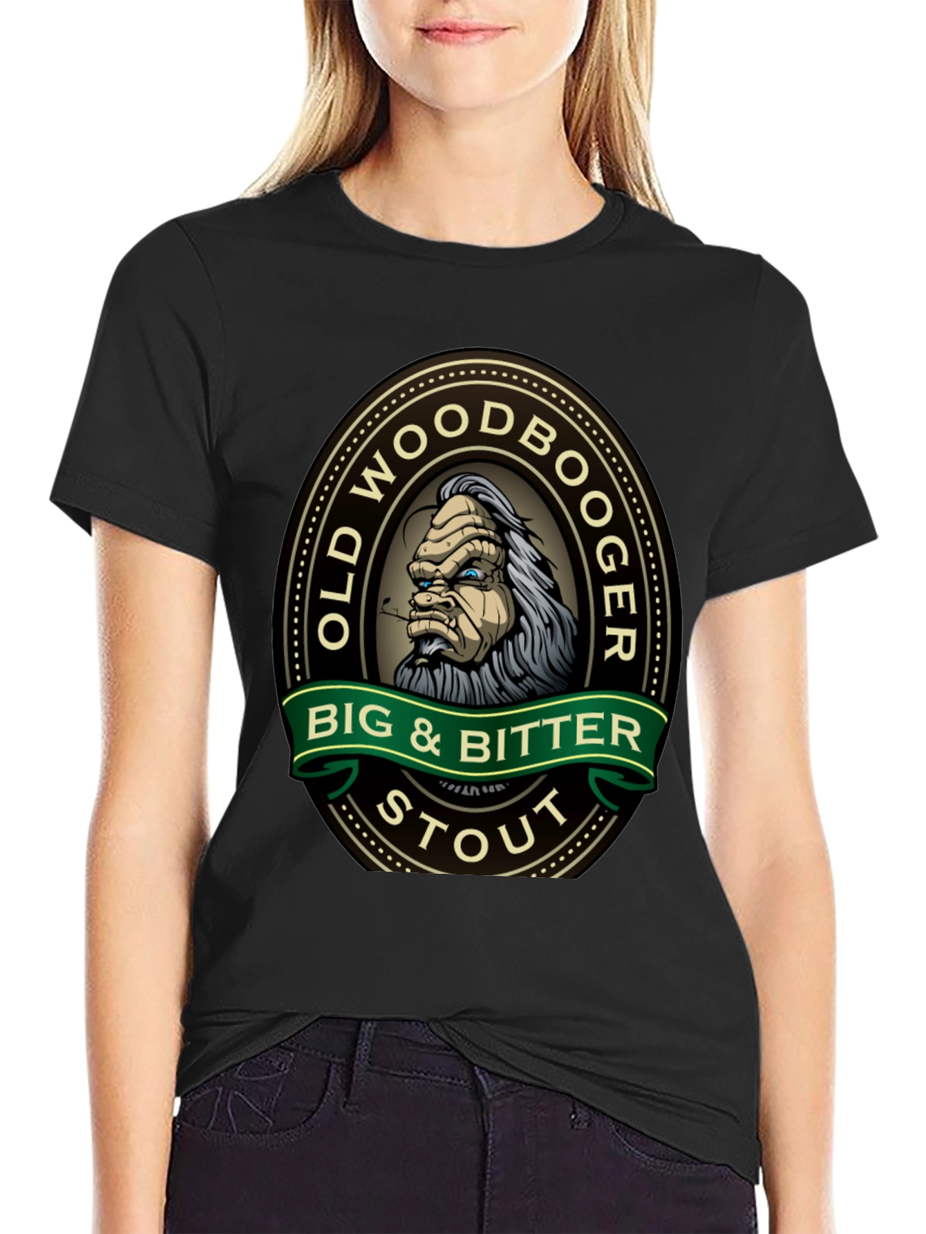 Old Woodbooger Stout T-Shirt - Big & Bitter