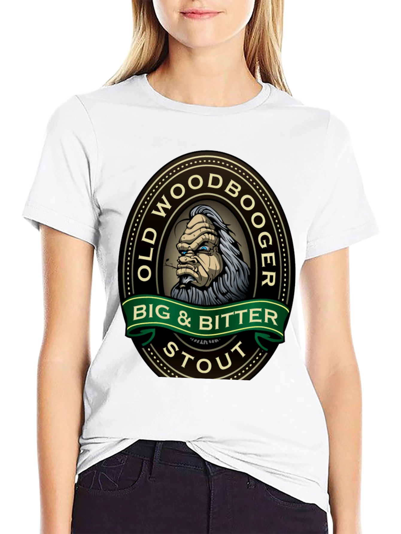 Old Woodbooger Stout T-Shirt - Big & Bitter