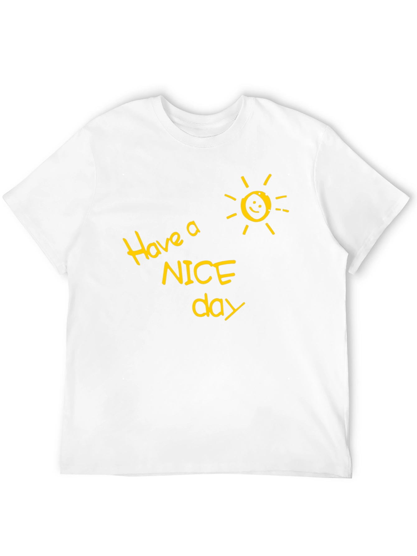 Have a Nice Day Graphic Tee - Black