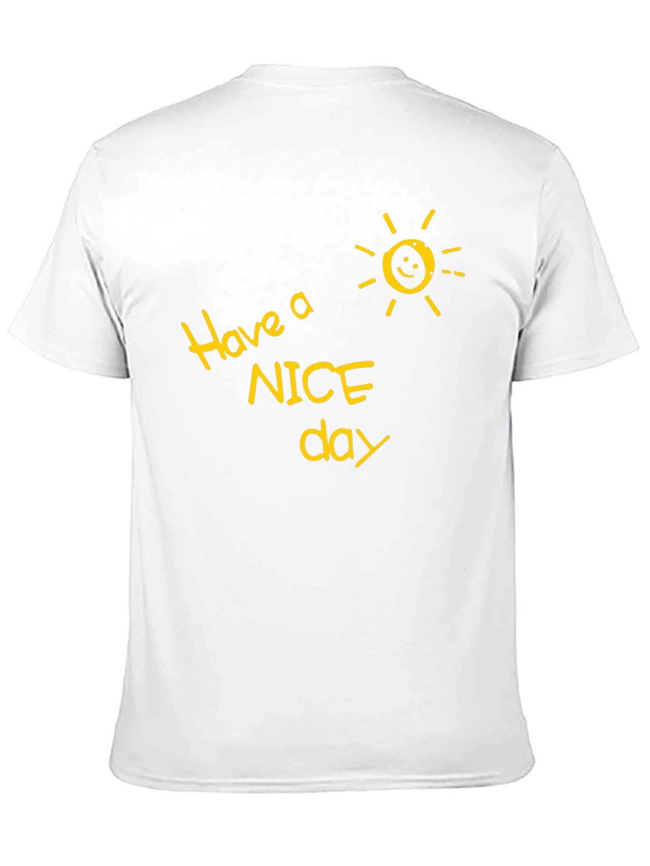 Have a Nice Day Graphic Tee - Black