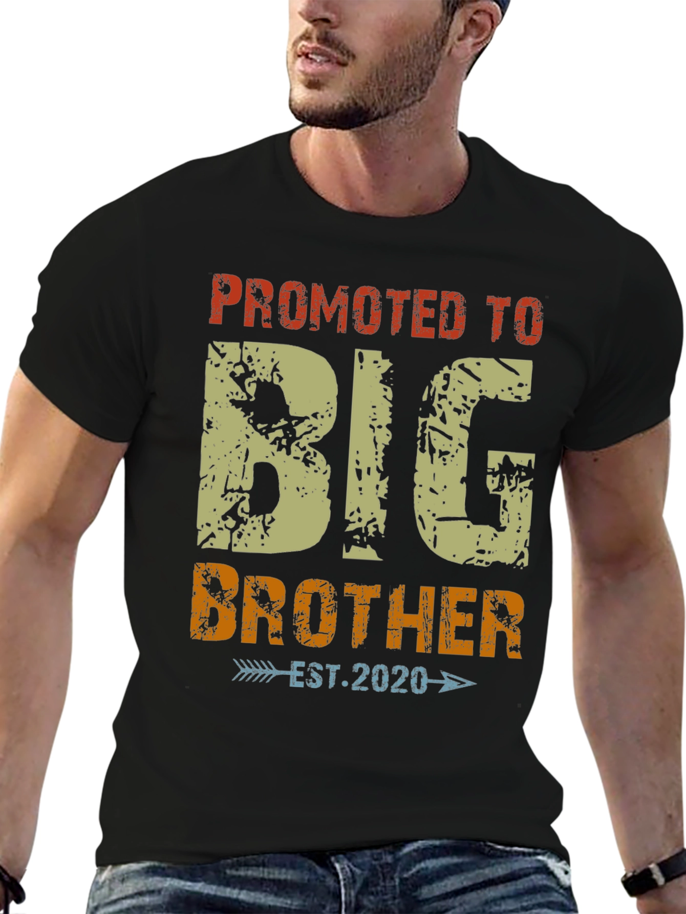 Promoted to Big Brother Est. 2020 T-Shirt