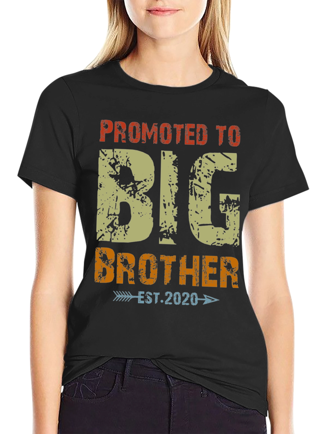 Promoted to Big Brother Est. 2020 T-Shirt