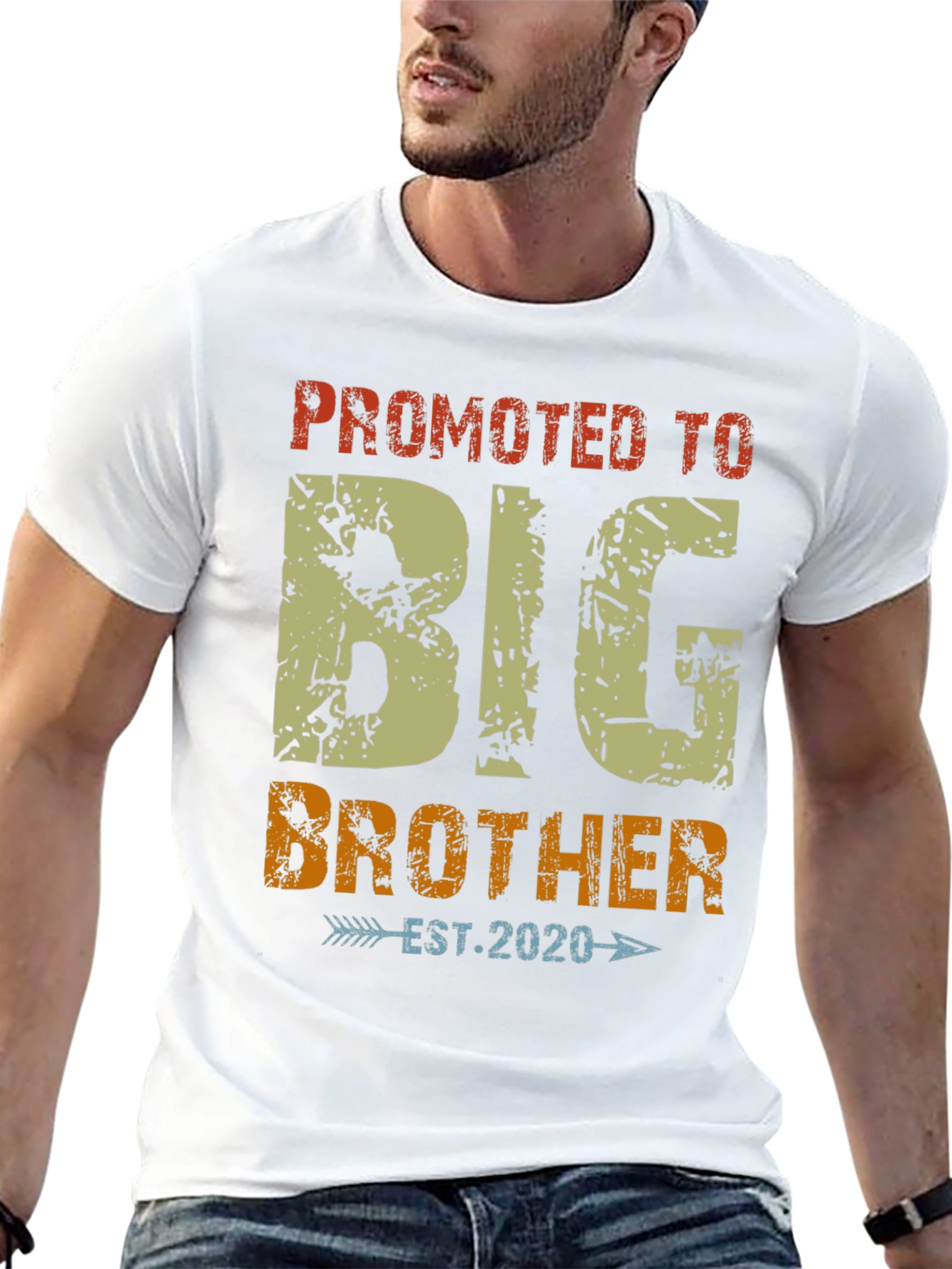 Promoted to Big Brother Est. 2020 T-Shirt
