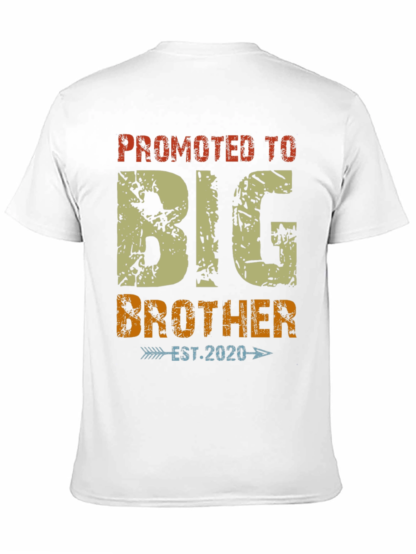 Promoted to Big Brother Est. 2020 T-Shirt