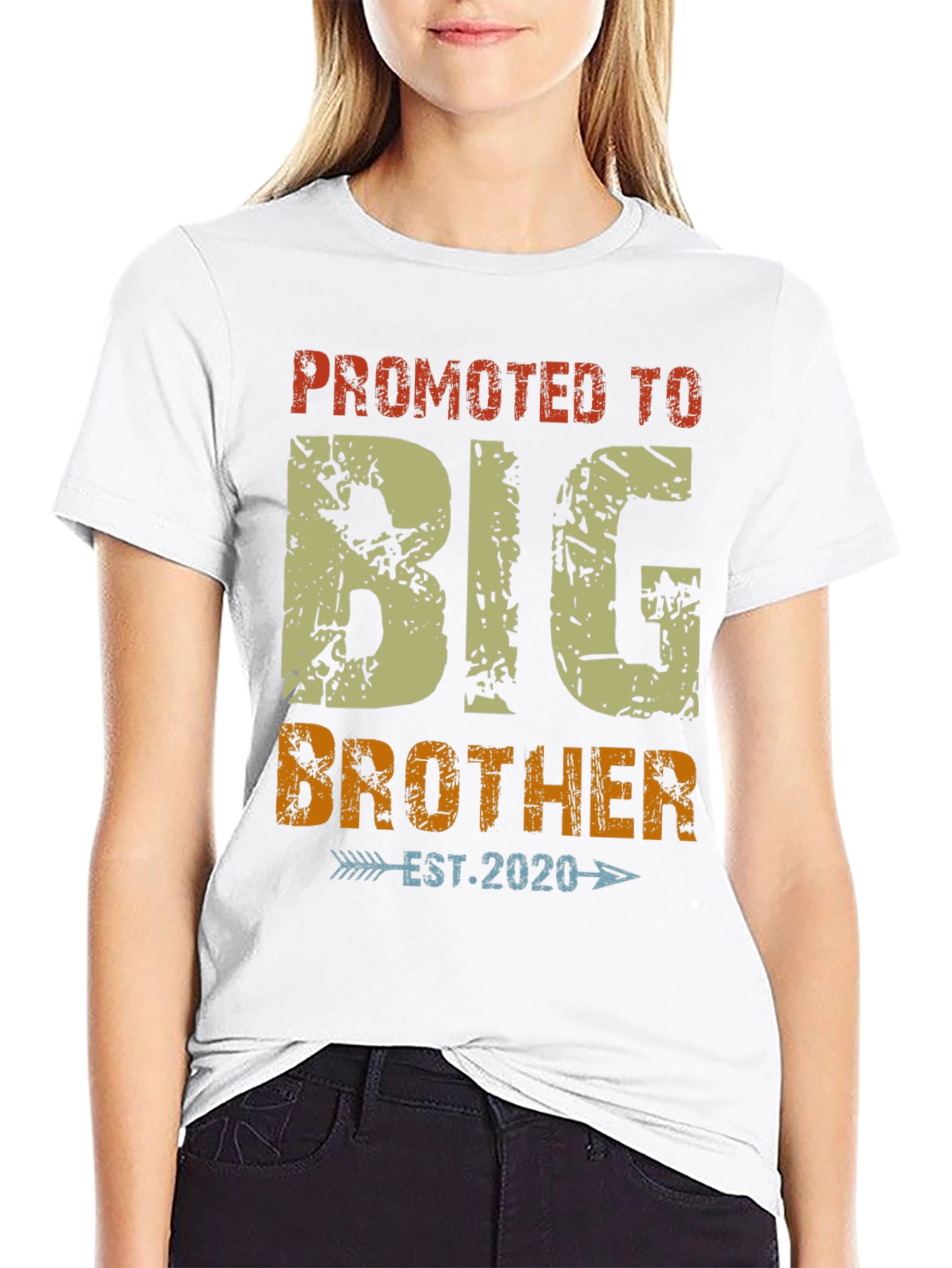 Promoted to Big Brother Est. 2020 T-Shirt