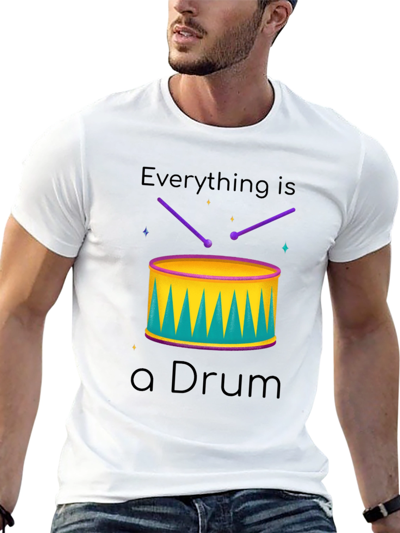Everything is a Drum T-Shirt - Musician Tee