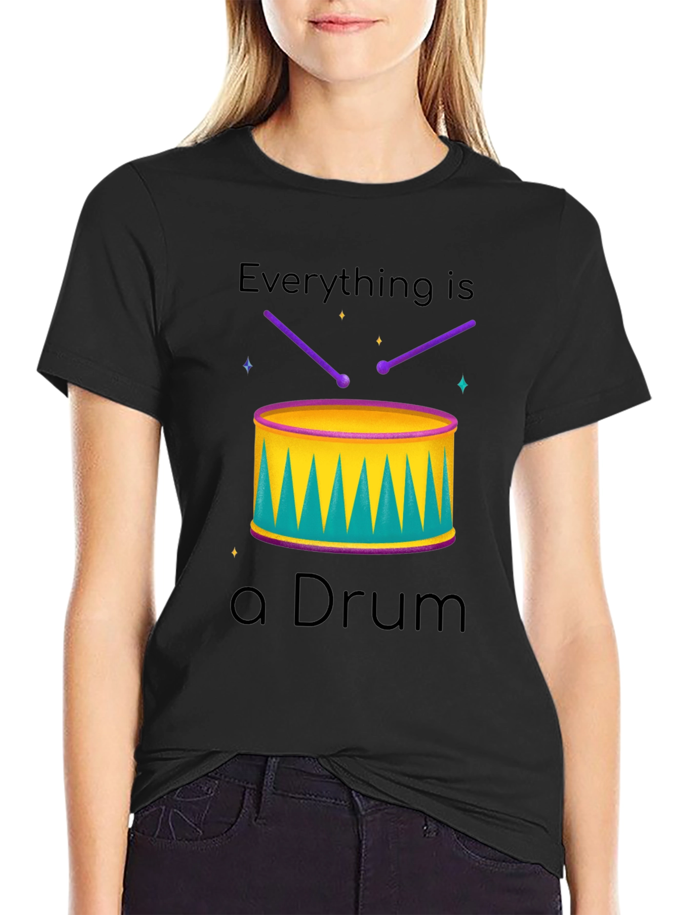 Everything is a Drum T-Shirt - Musician Tee