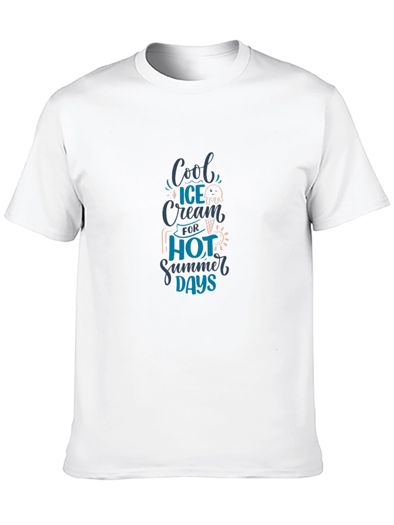 Cool Ice Cream for Hot Summer Days T-Shirt