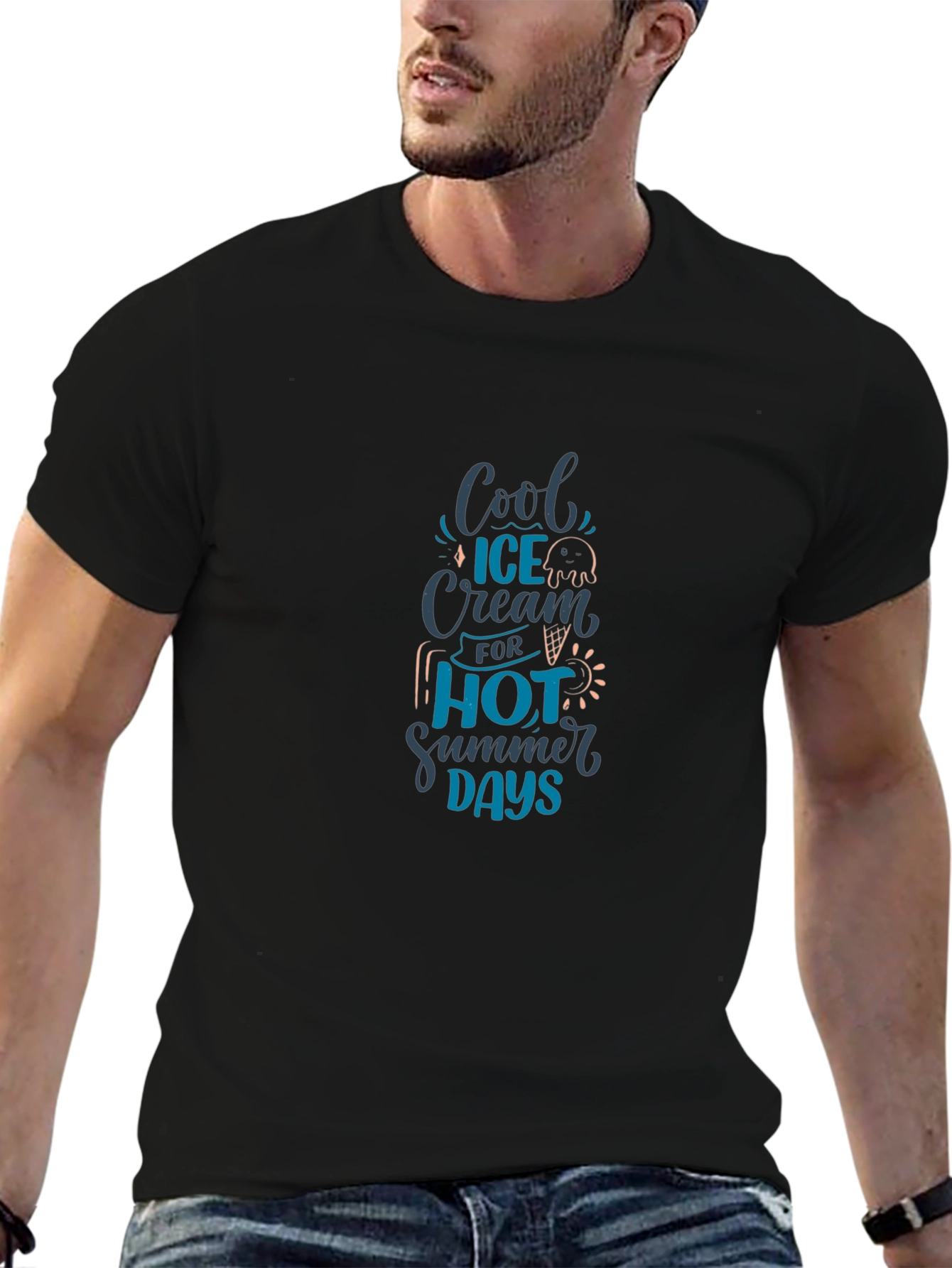 Cool Ice Cream for Hot Summer Days T-Shirt