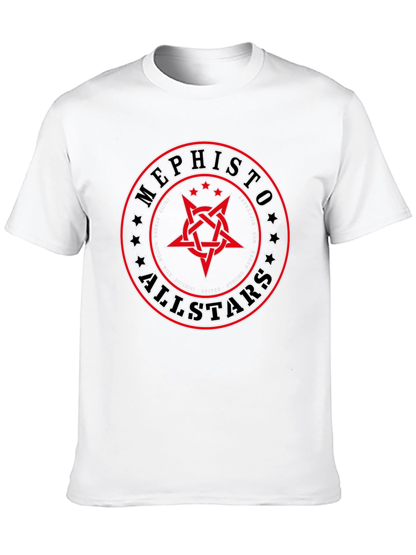 Mephisto Allstars Graphic Print Black T-Shirt