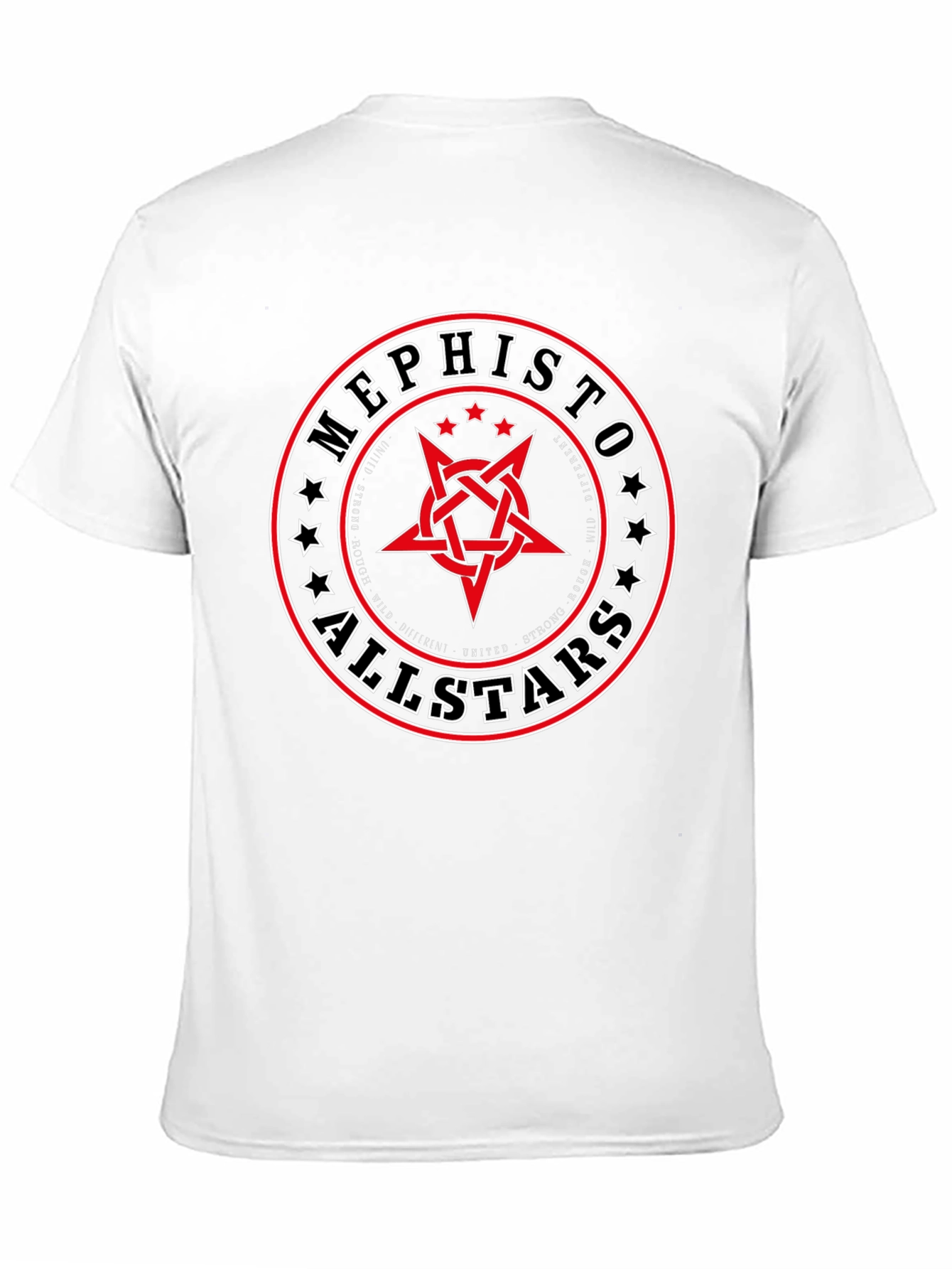 Mephisto Allstars Graphic Print Black T-Shirt