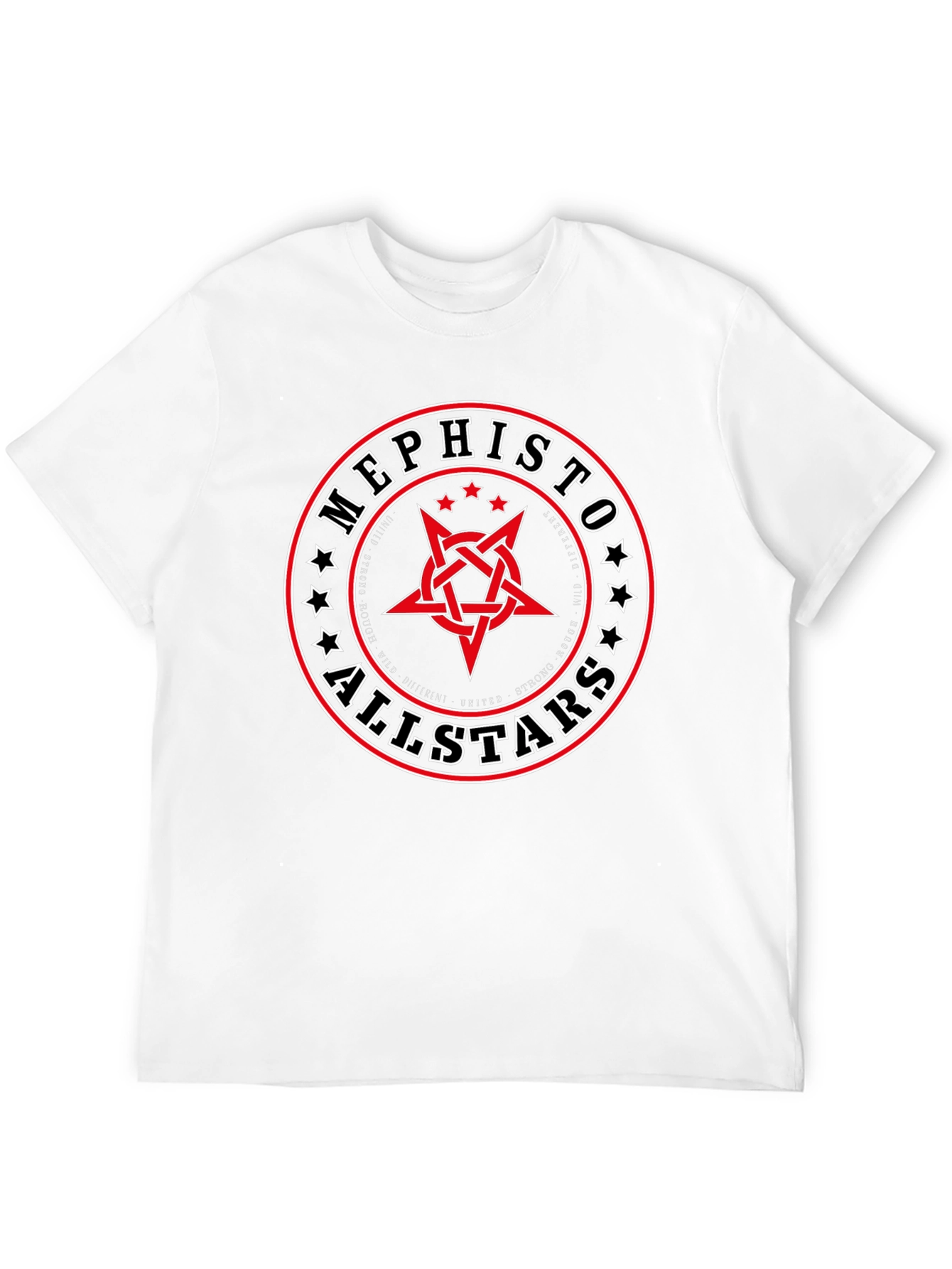 Mephisto Allstars Graphic Print Black T-Shirt