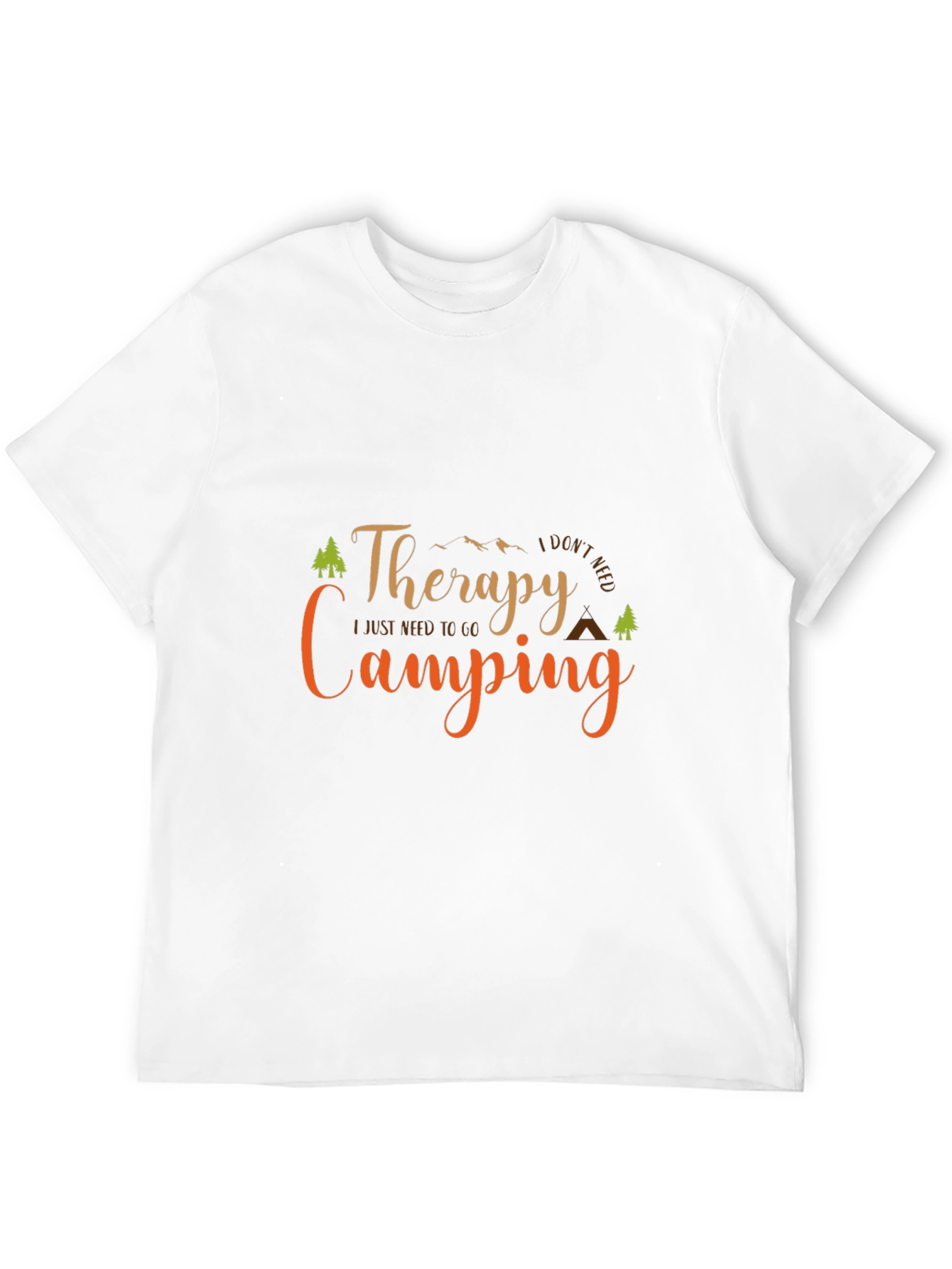 Therapy Camping Black T-Shirt