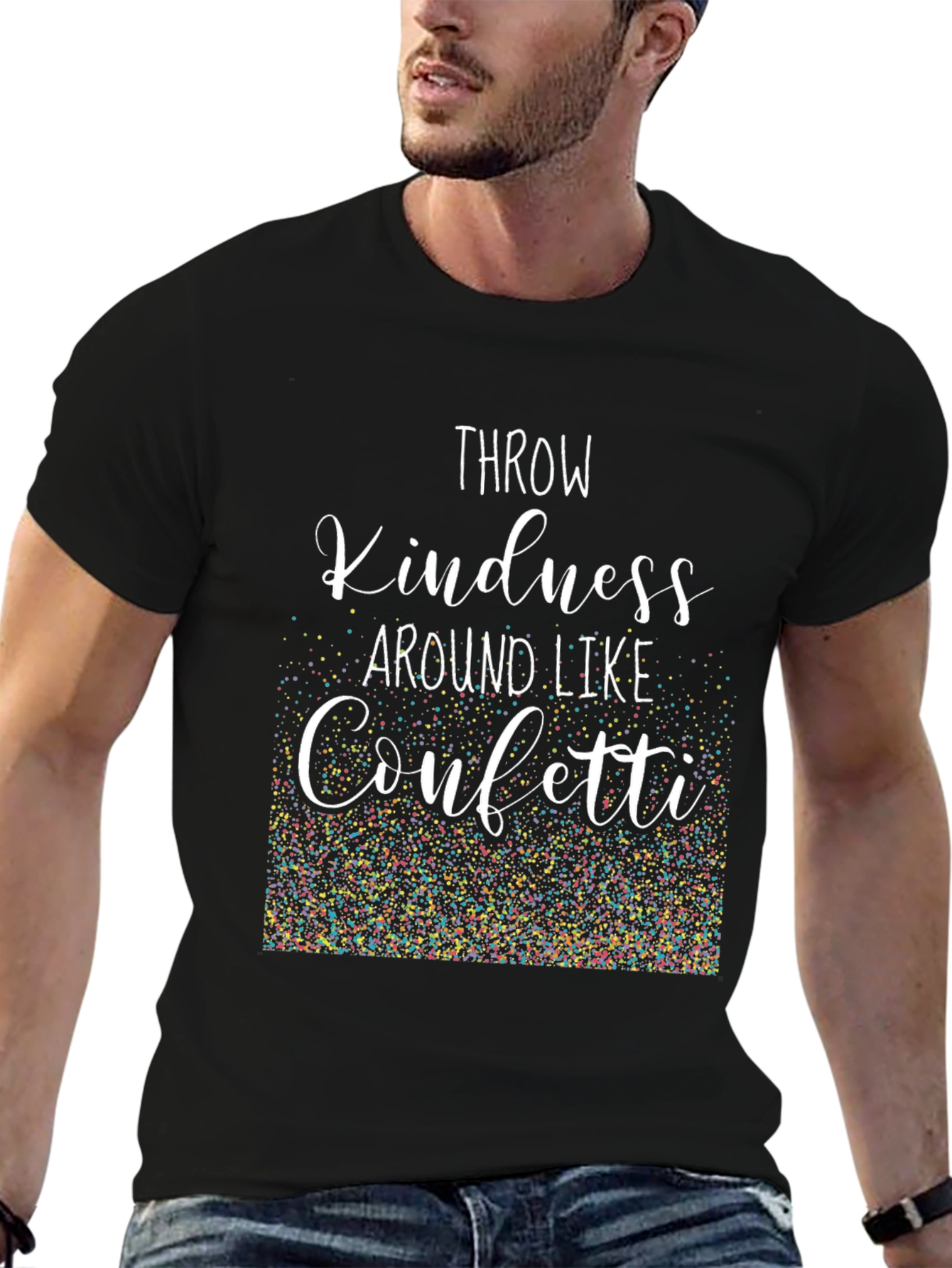 Kindness Confetti Tee - Spread Positivity!