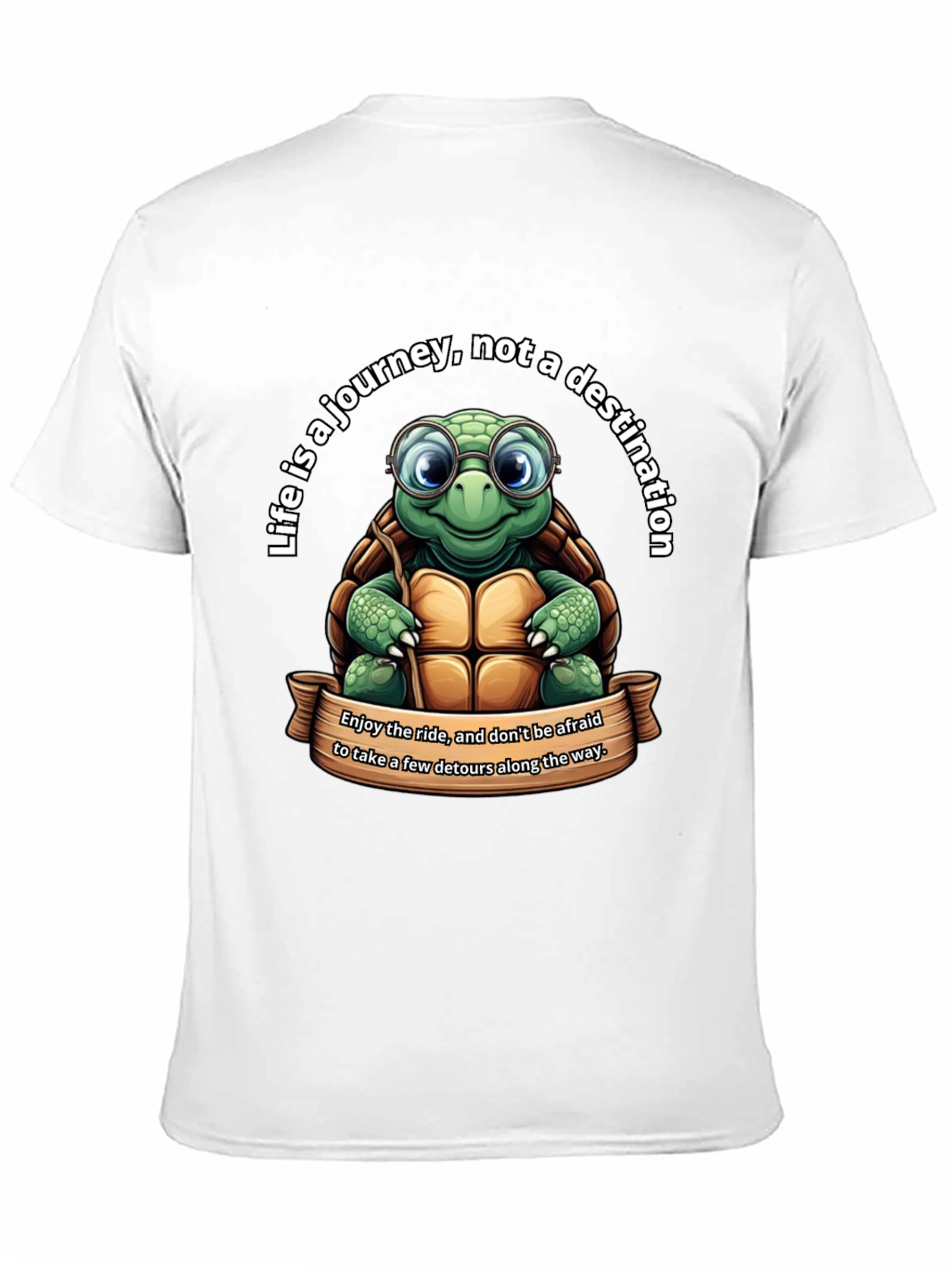 Turtle Journey T-Shirt - Life is the Ride!