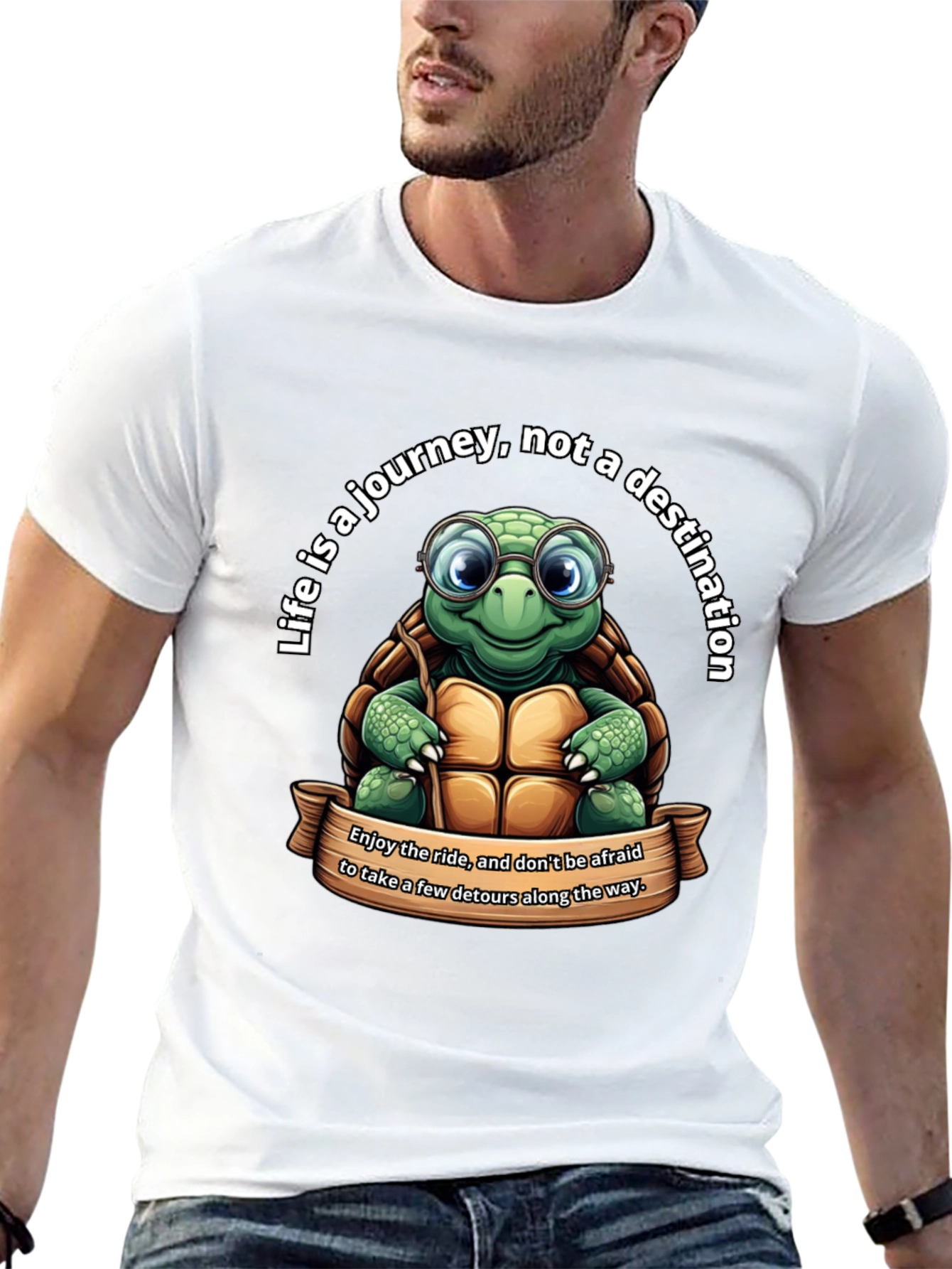 Turtle Journey T-Shirt - Life is the Ride!