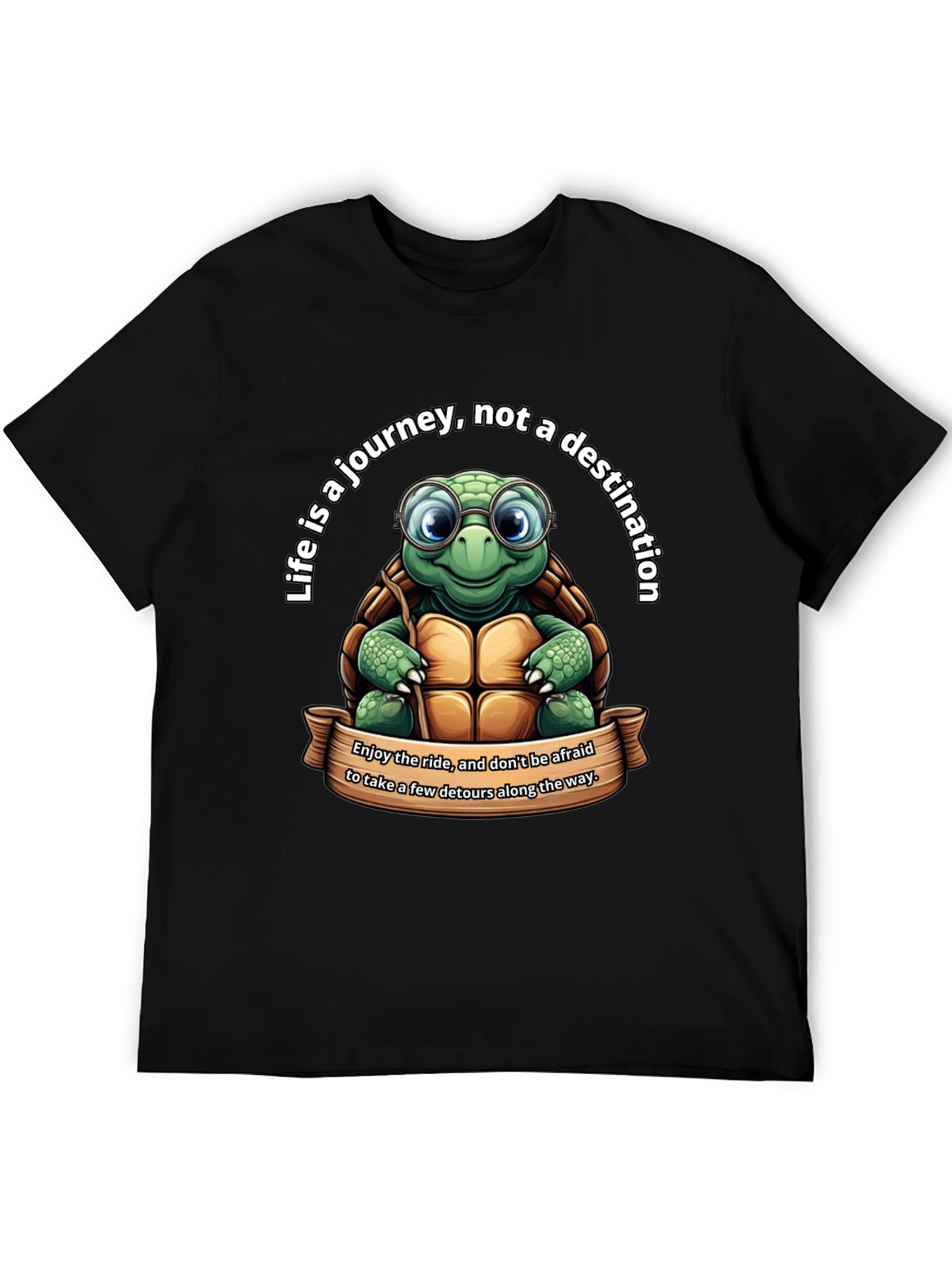 Turtle Journey T-Shirt - Life is the Ride!