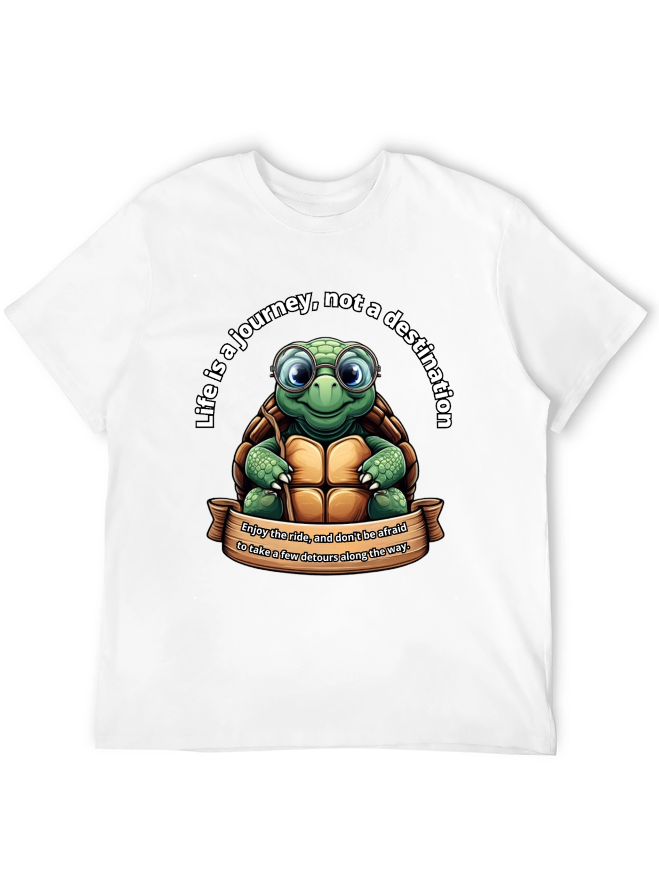 Turtle Journey T-Shirt - Life is the Ride!