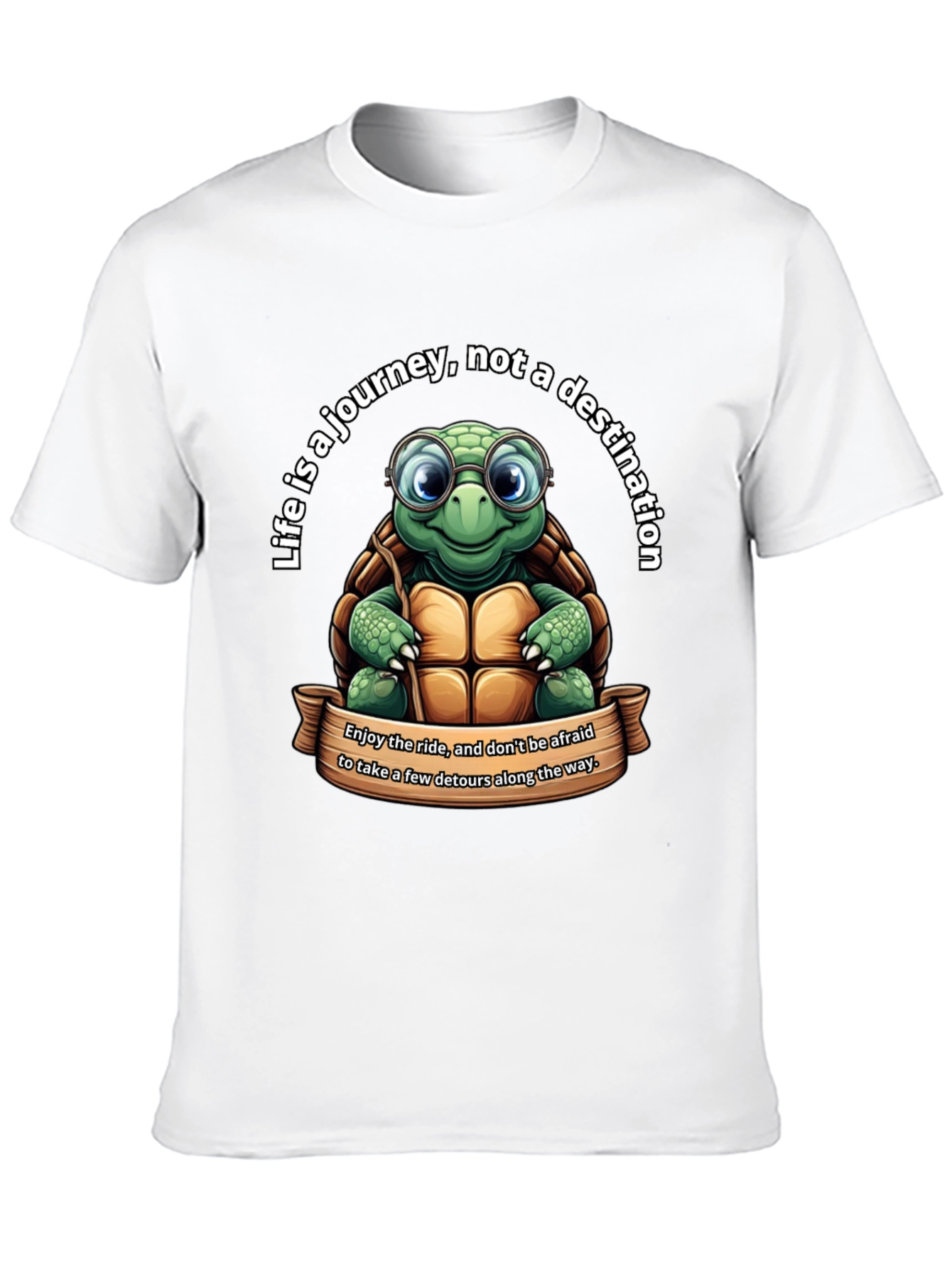 Turtle Journey T-Shirt - Life is the Ride!