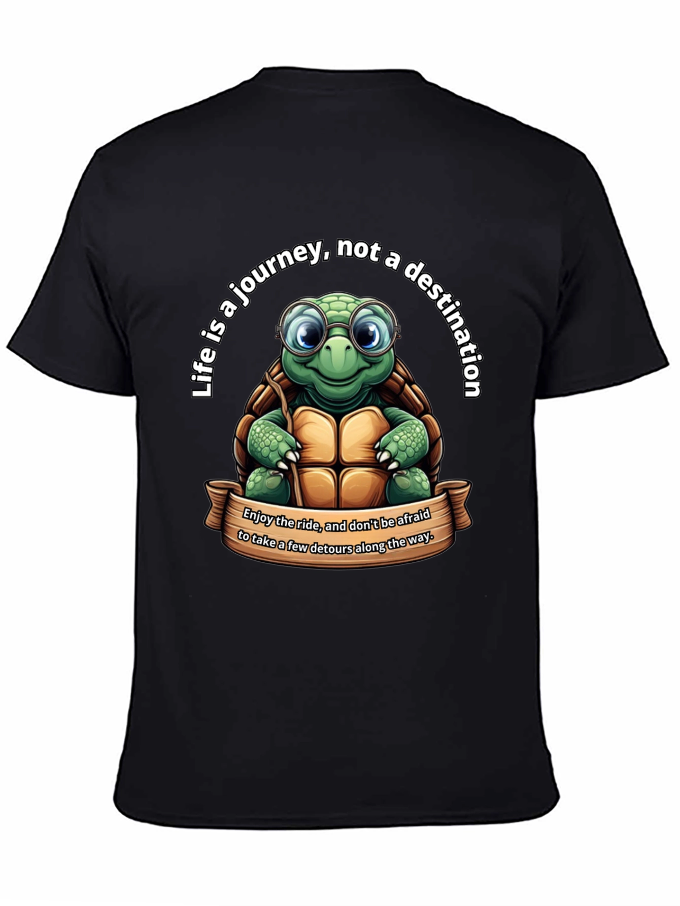 Turtle Journey T-Shirt - Life is the Ride!