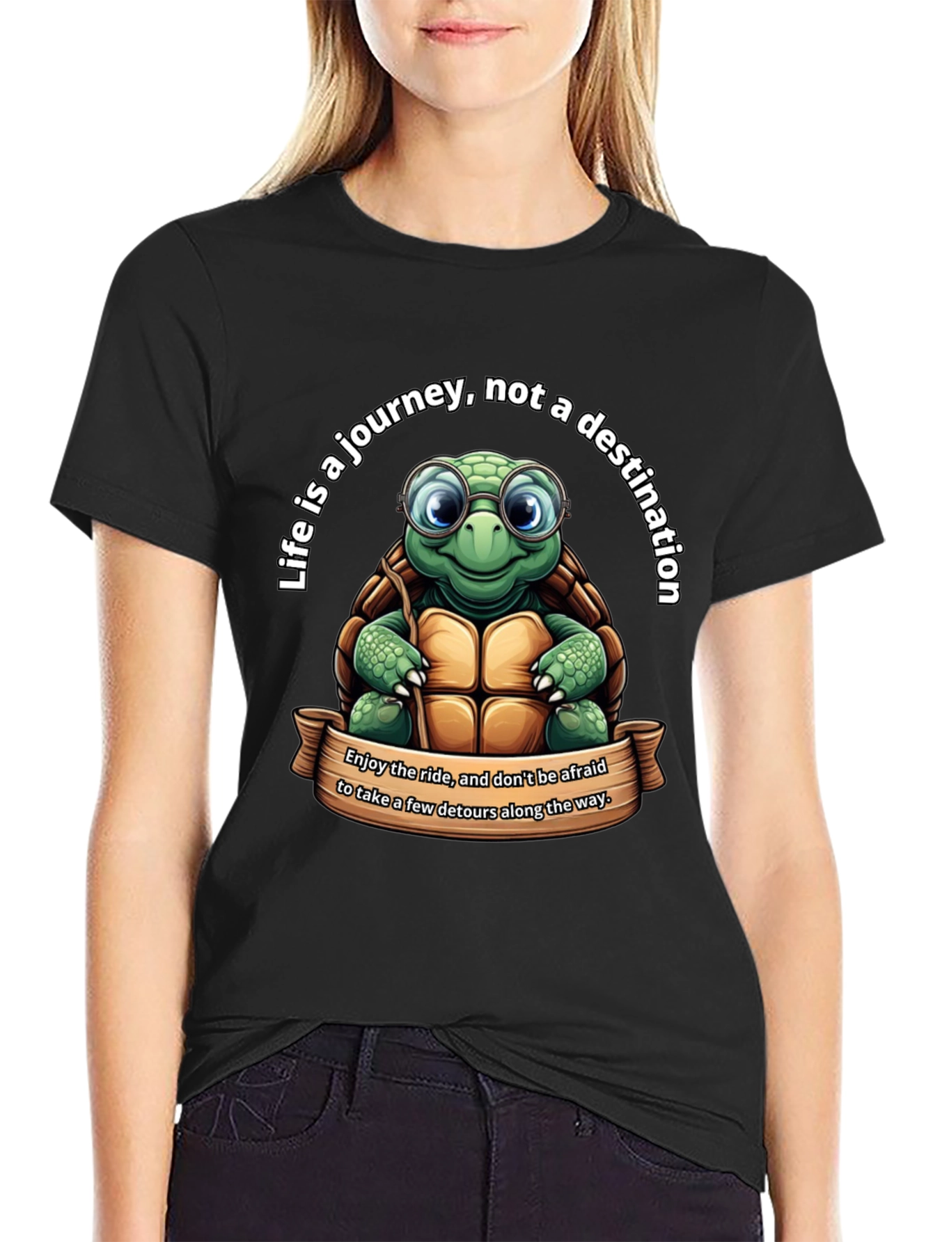 Turtle Journey T-Shirt - Life is the Ride!