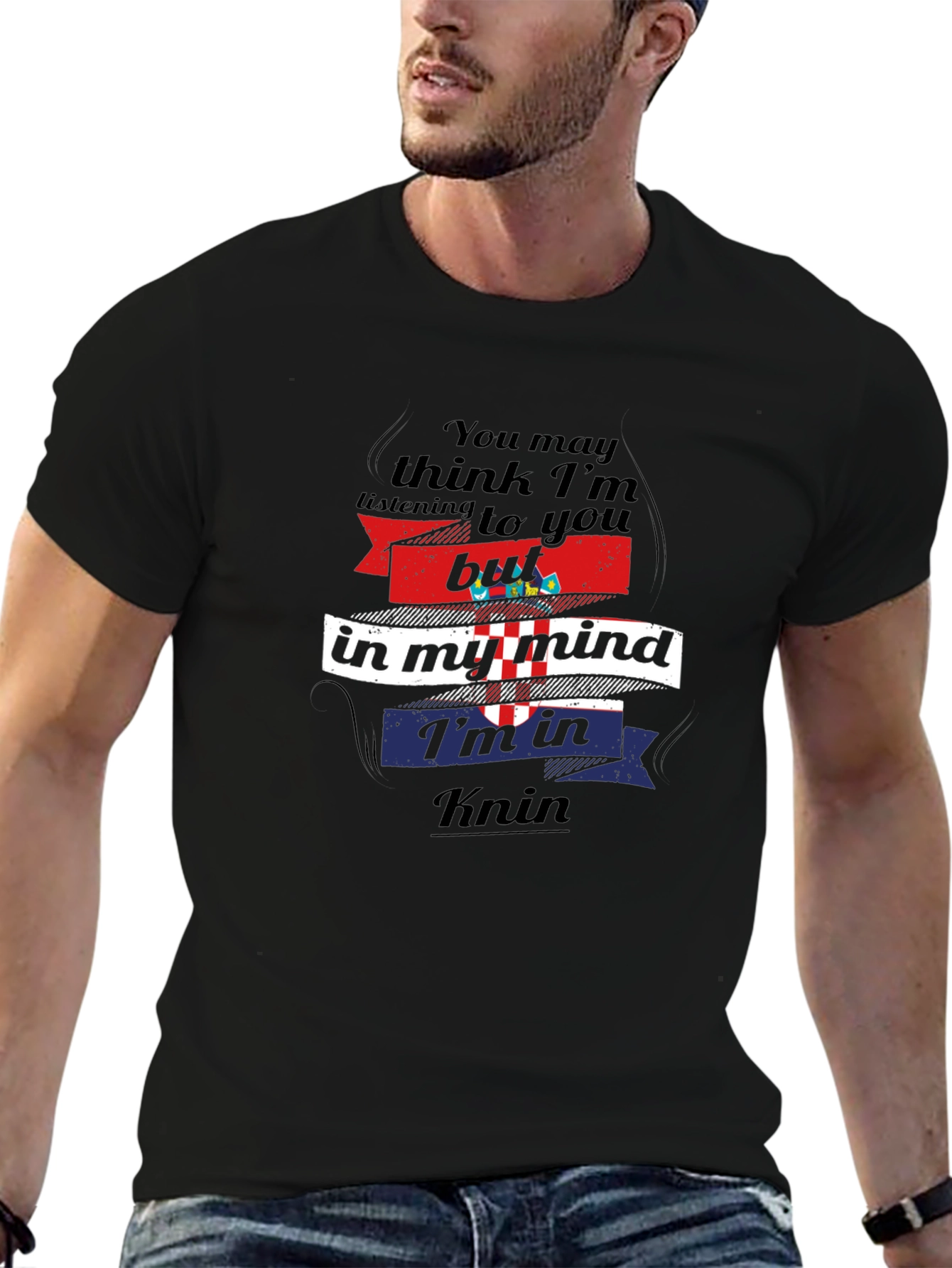 Croatia Knin Mind T-Shirt - Funny Travel Tee