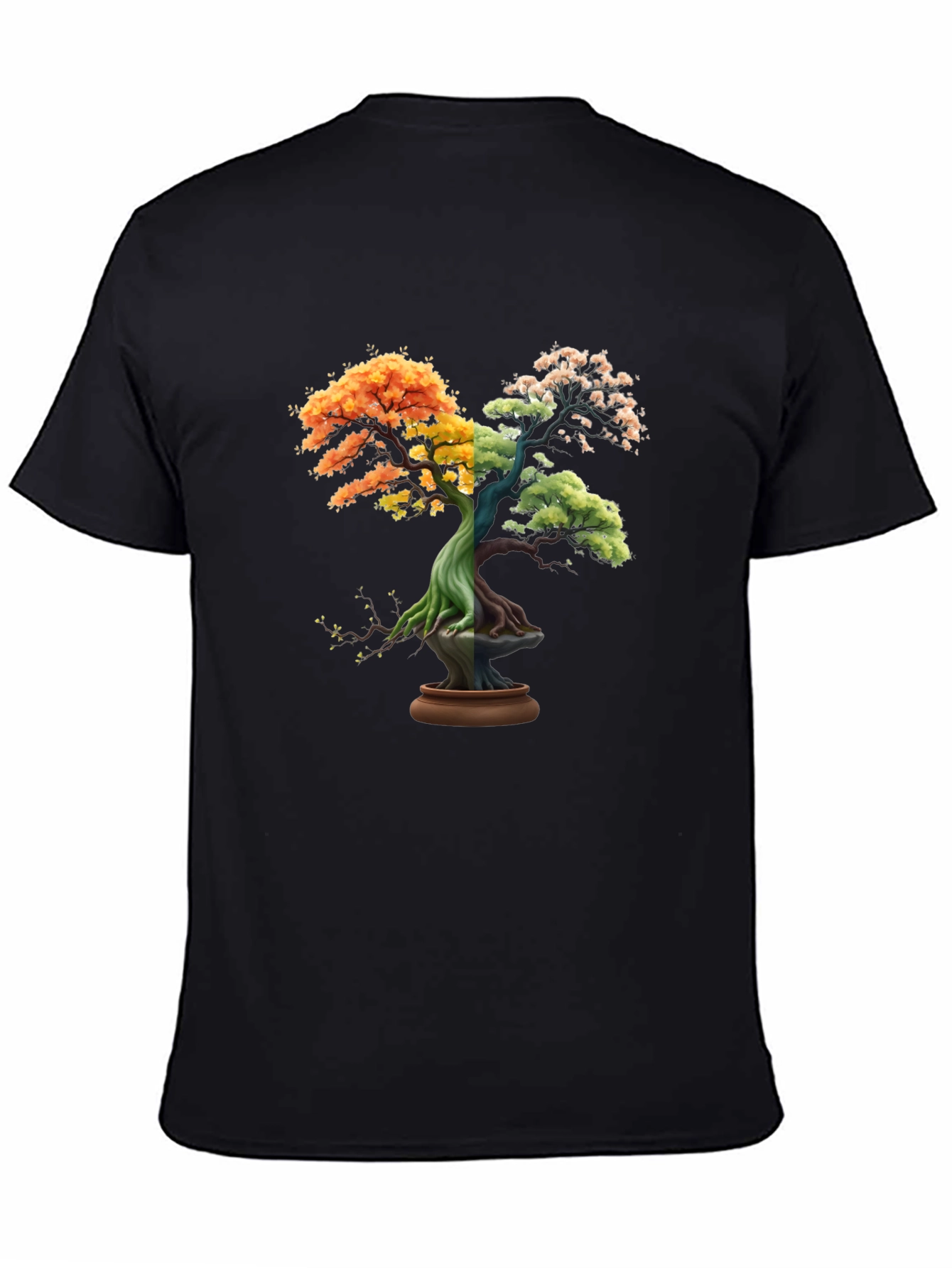 Four Seasons Bonsai Tree Graphic Tee