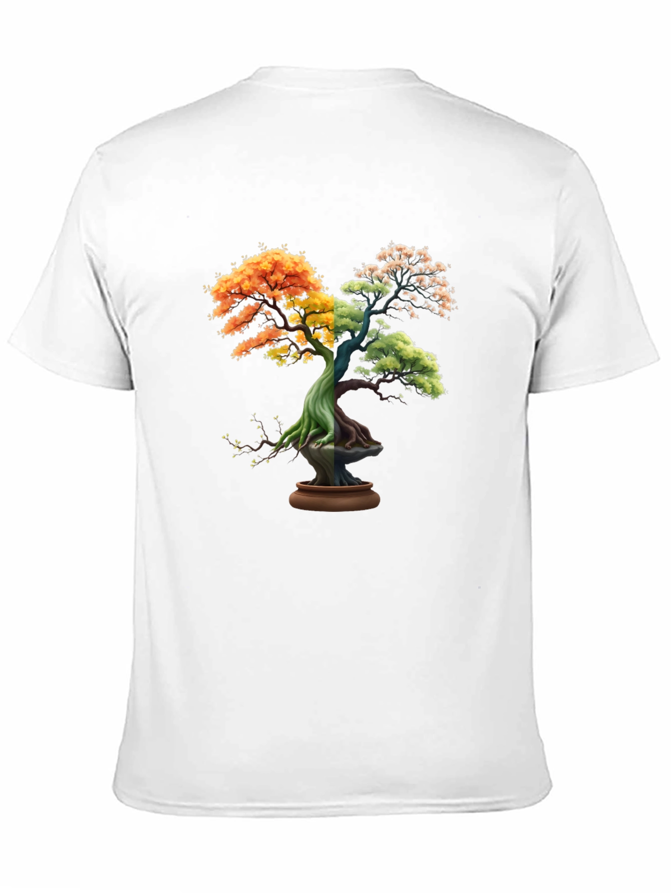 Four Seasons Bonsai Tree Graphic Tee