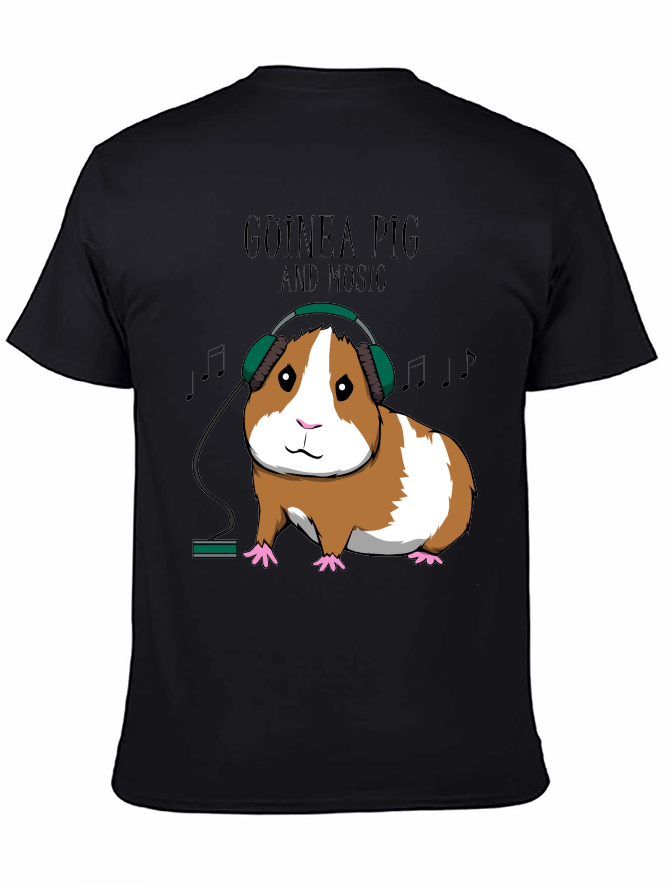 Guinea Pig Music Lover T-Shirt