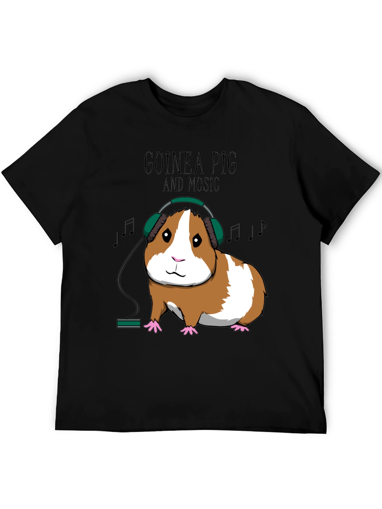 Guinea Pig Music Lover T-Shirt
