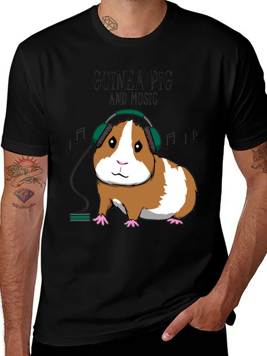 Guinea Pig Music Lover T-Shirt