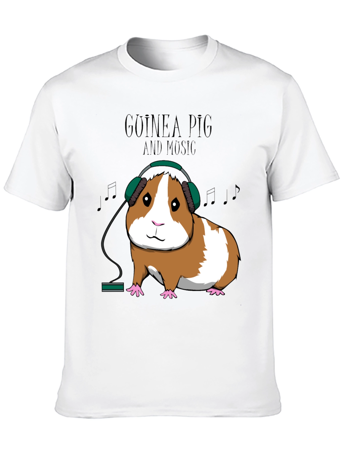 Guinea Pig Music Lover T-Shirt