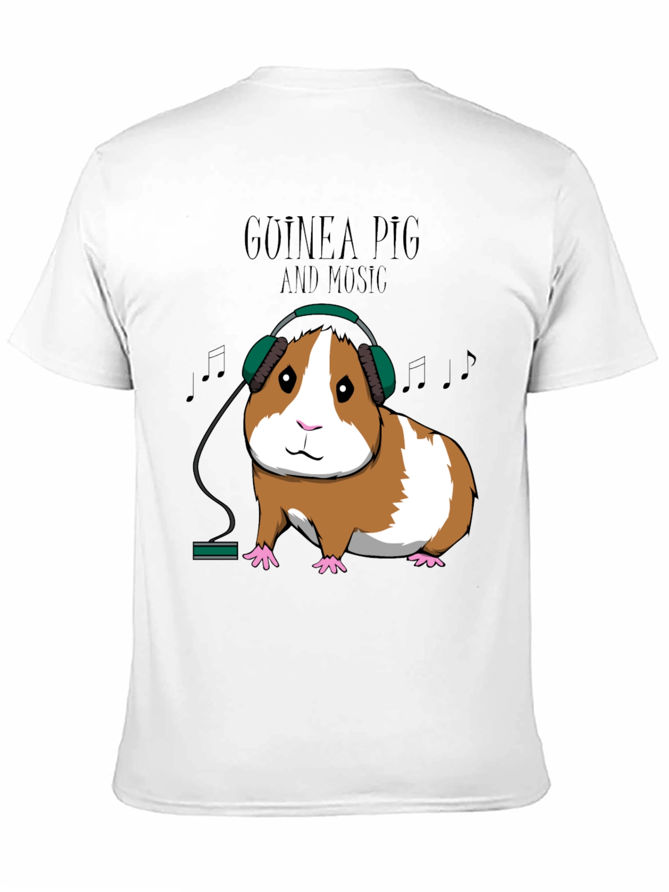 Guinea Pig Music Lover T-Shirt