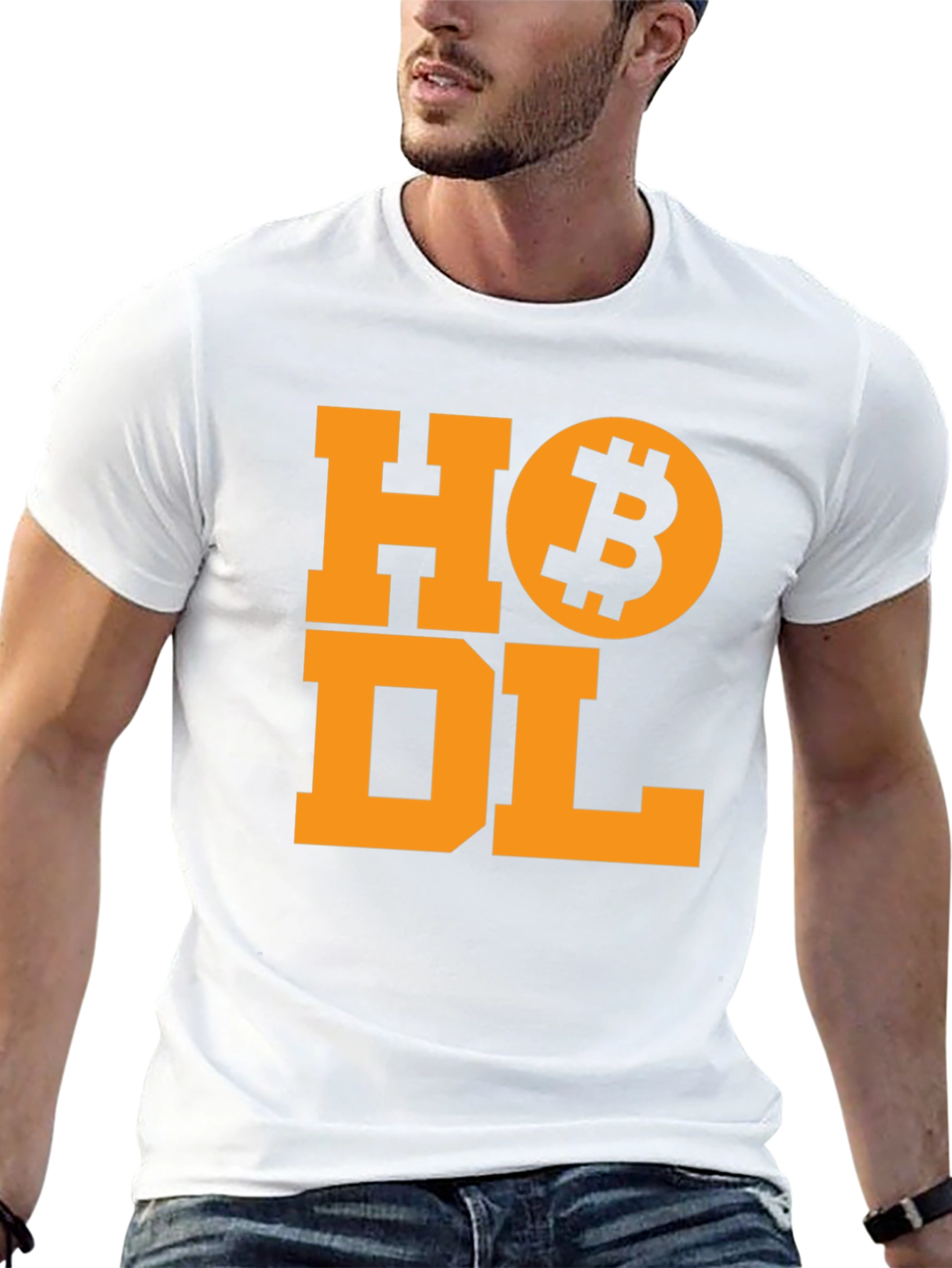 HODL Bitcoin Graphic Tee - Crypto Investment Shirt