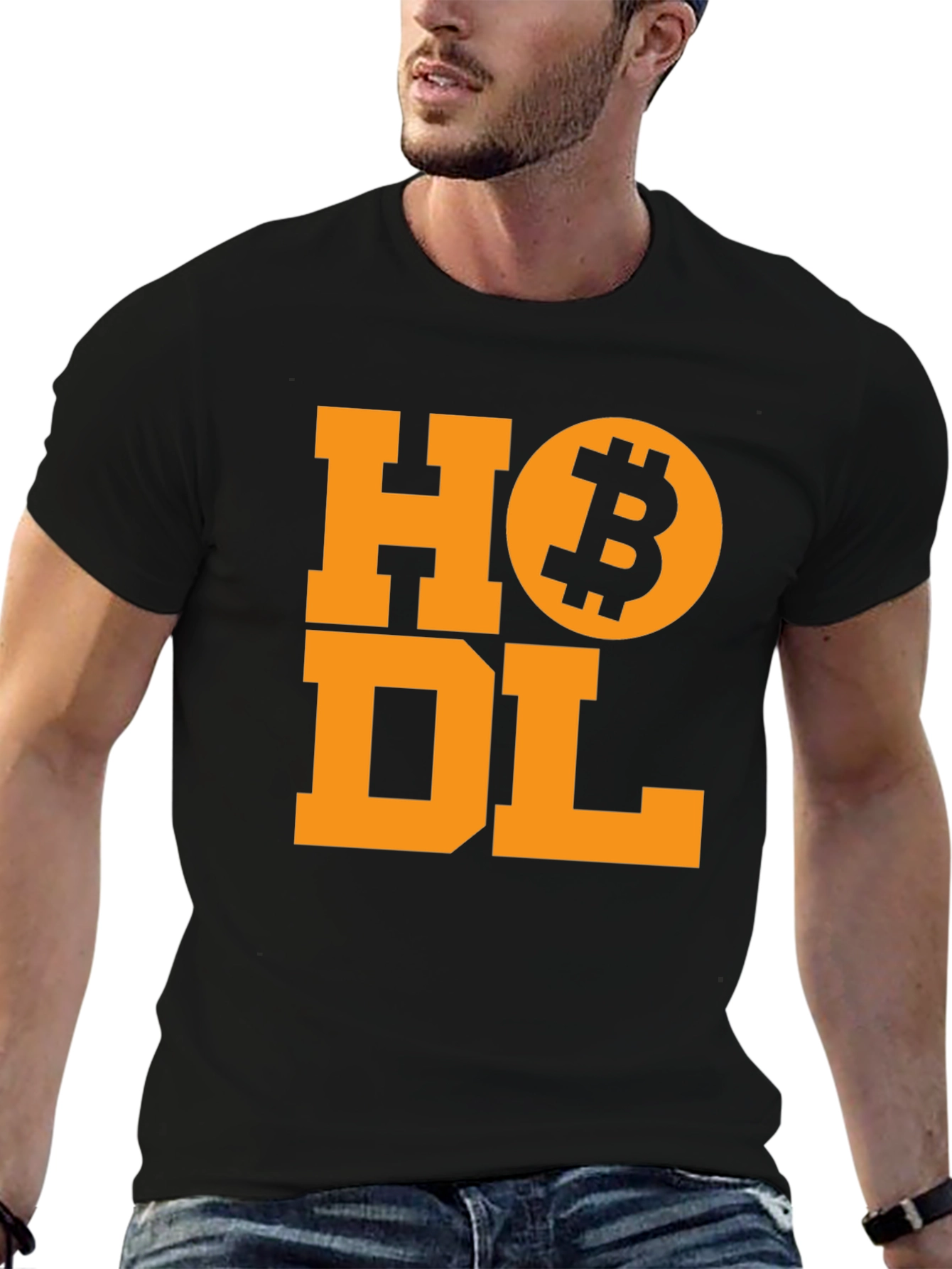 HODL Bitcoin Graphic Tee - Crypto Investment Shirt