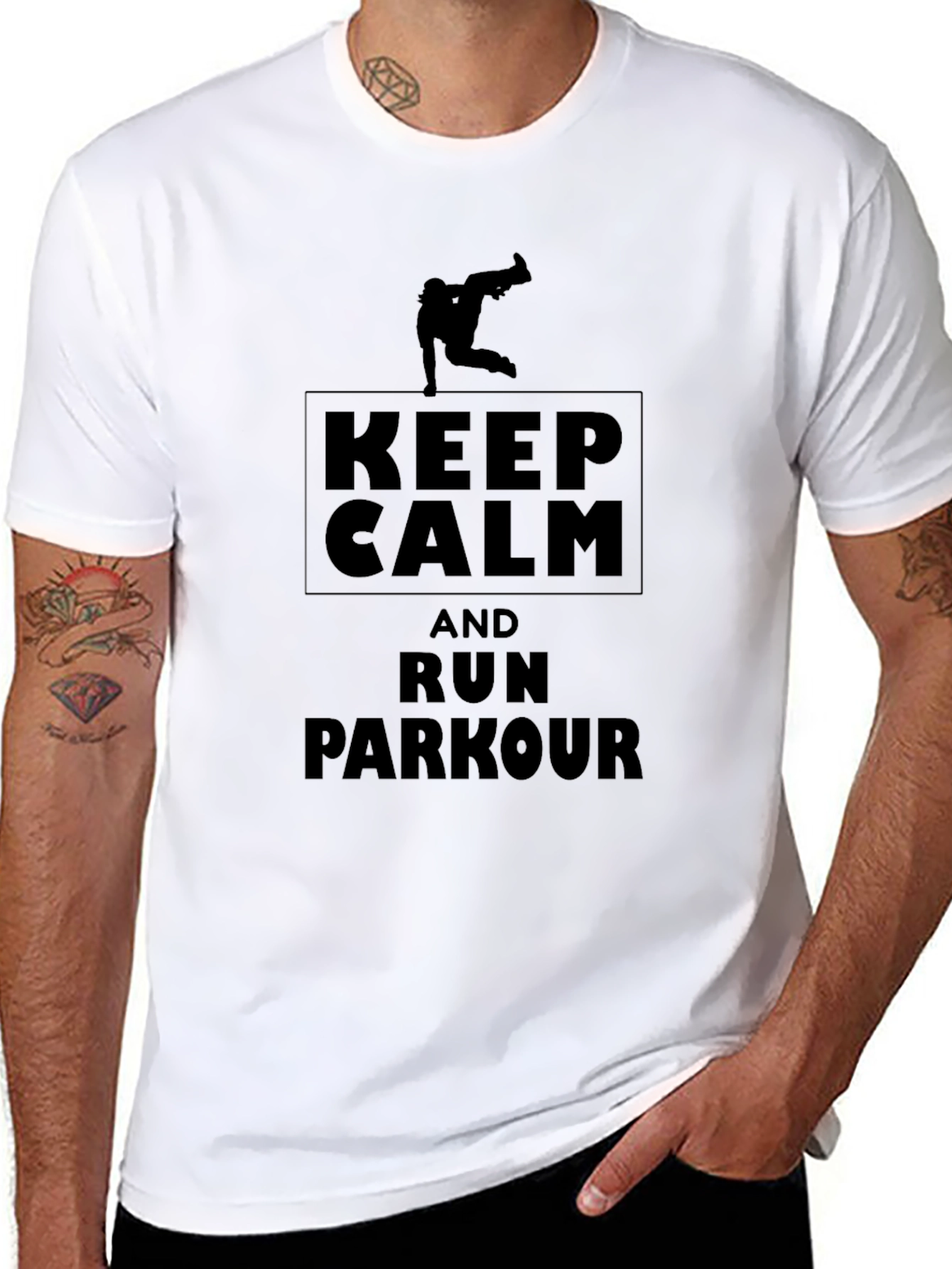 Keep Calm and Run Parkour T-Shirt
