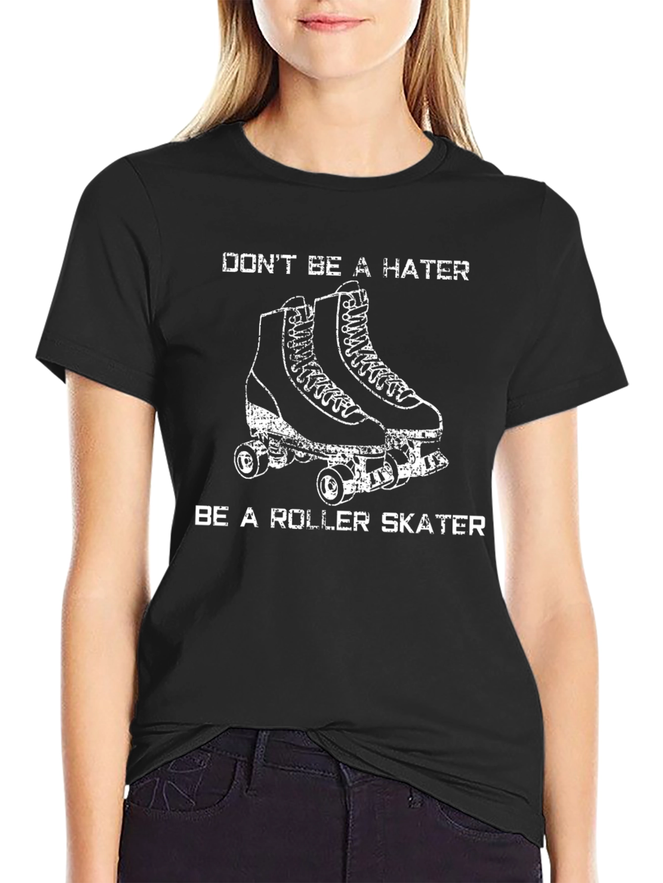 Be a Roller Skater Graphic T-Shirt