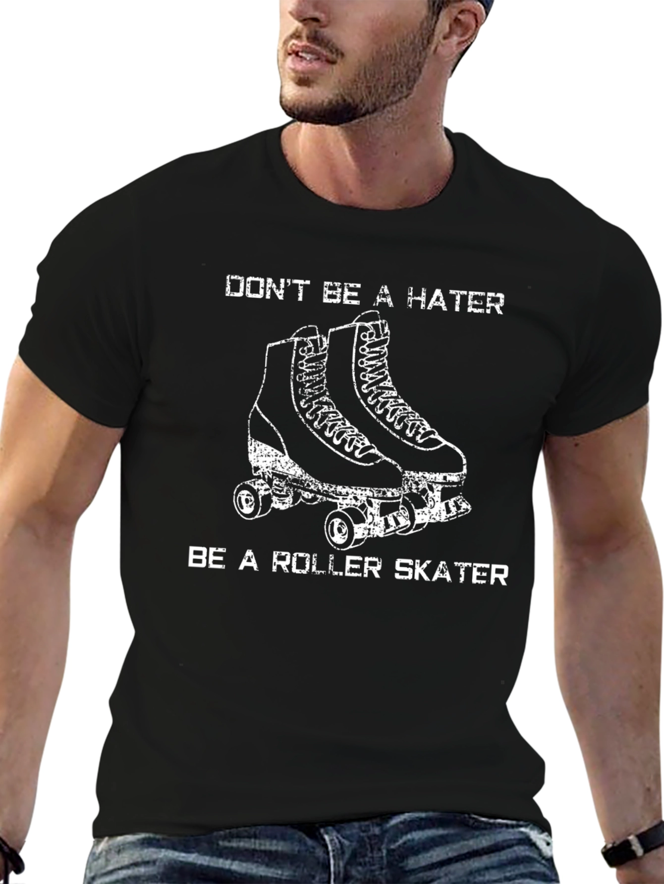 Be a Roller Skater Graphic T-Shirt