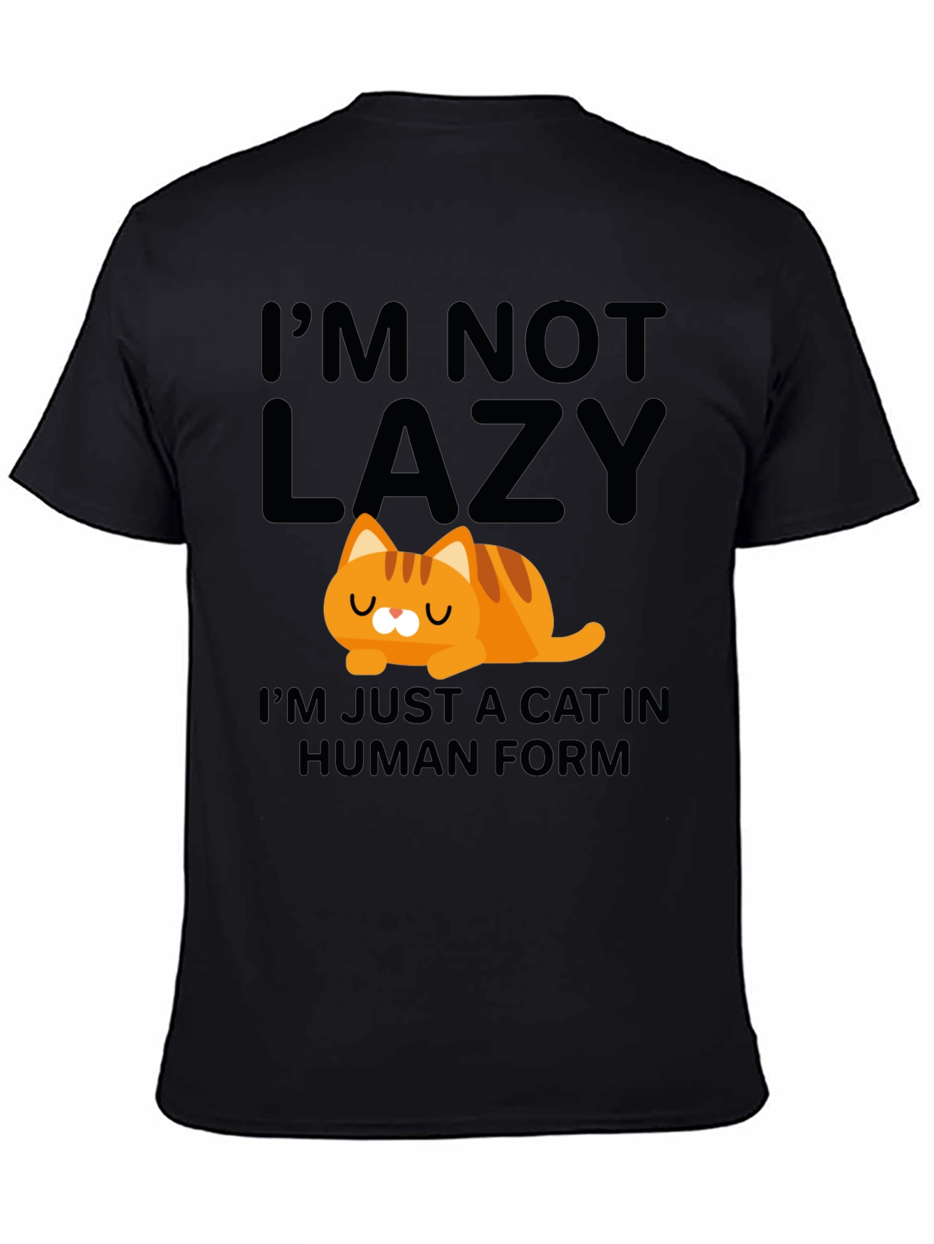 Lazy Cat in Human Form T-Shirt