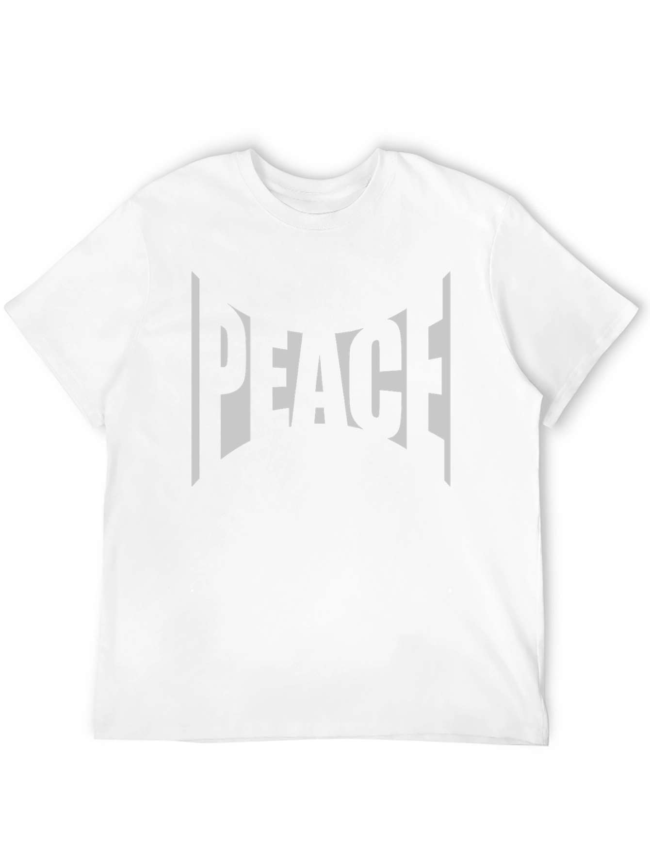 Peace Graphic Black T-Shirt