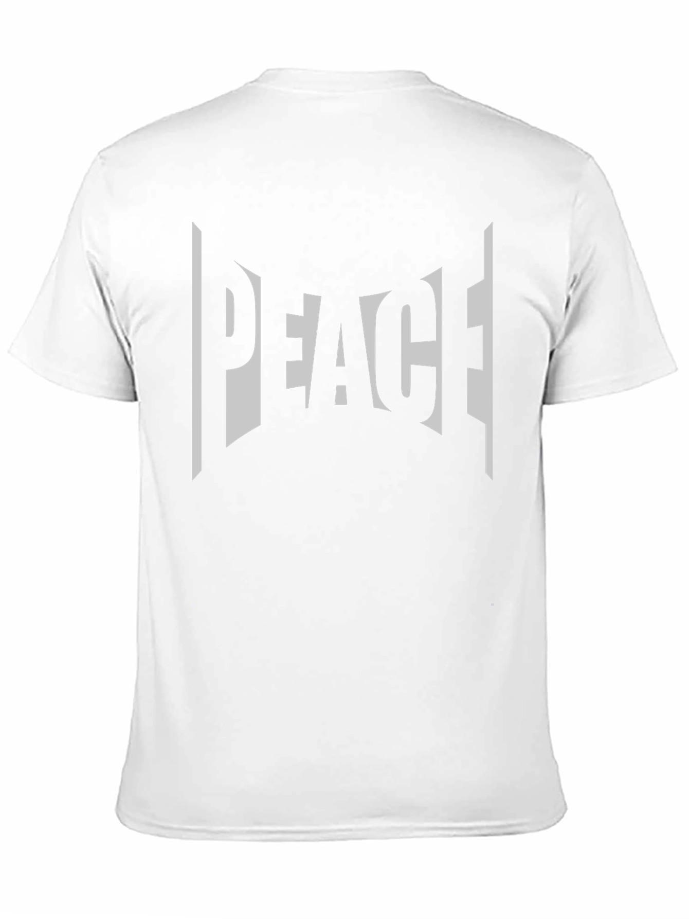 Peace Graphic Black T-Shirt