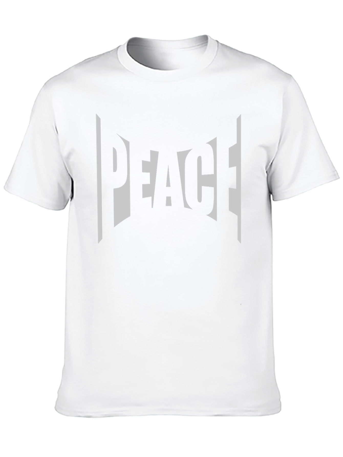 Peace Graphic Black T-Shirt