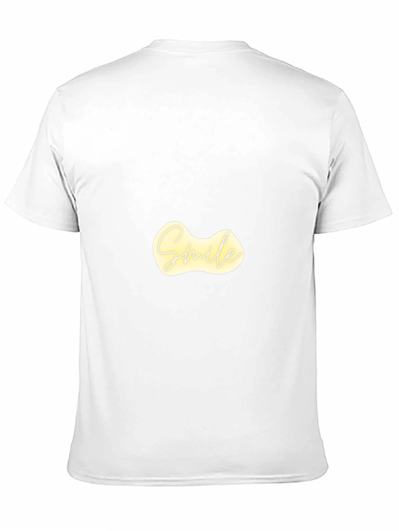 Smile Graphic Print Tee - Black